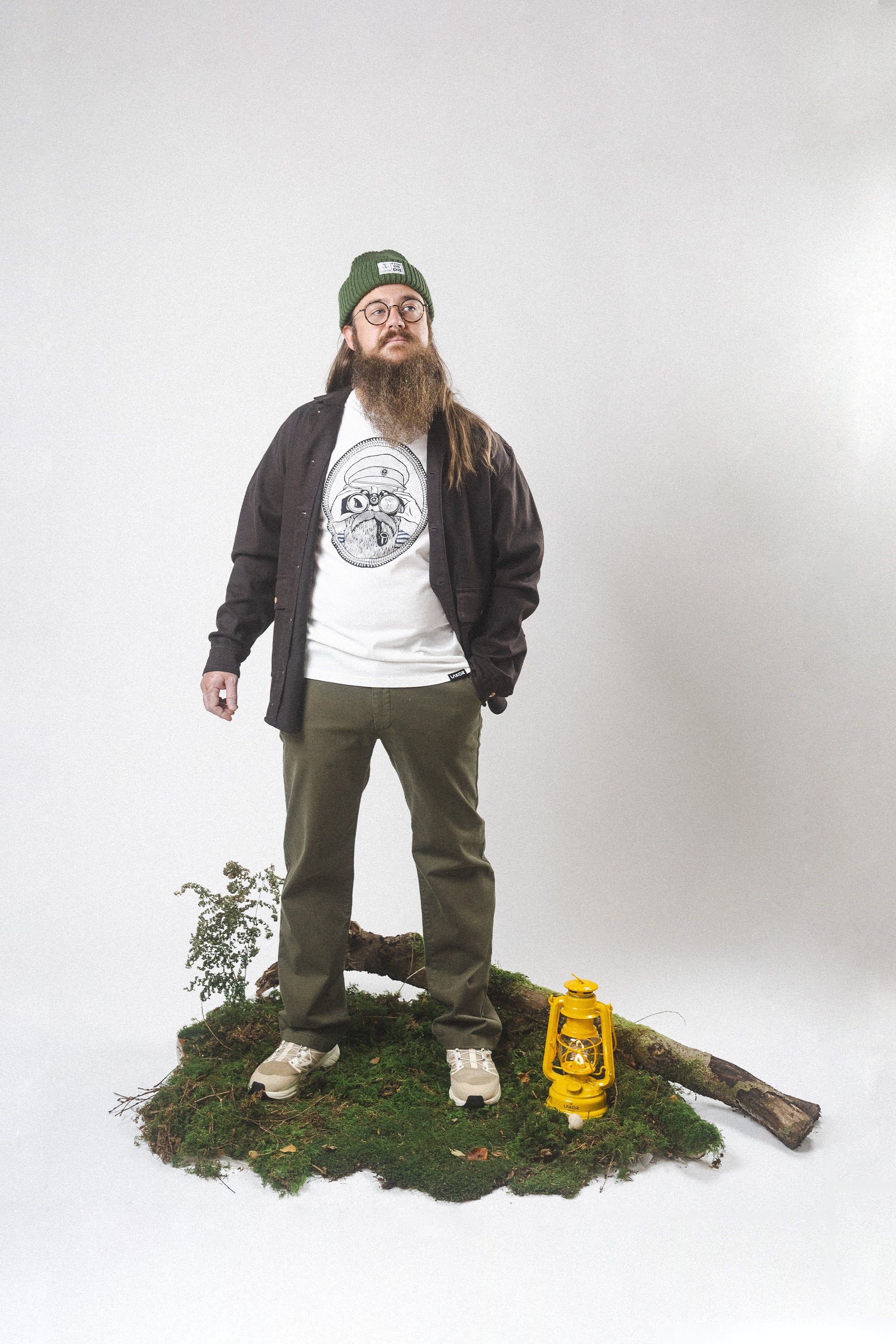 LAKOR Lookout T-shirt T-Shirt Star White