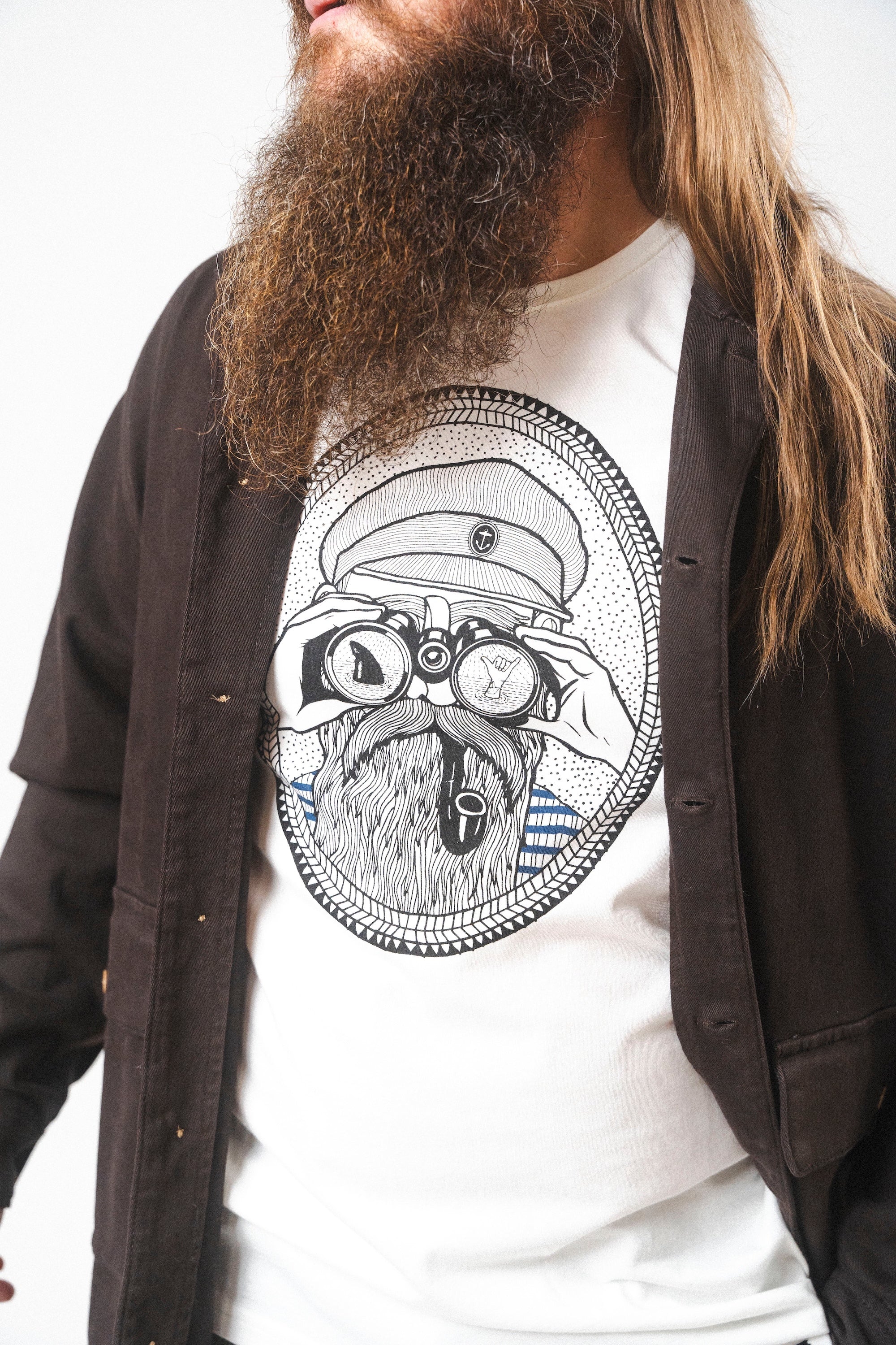 LAKOR Lookout T-shirt T-Shirt Star White