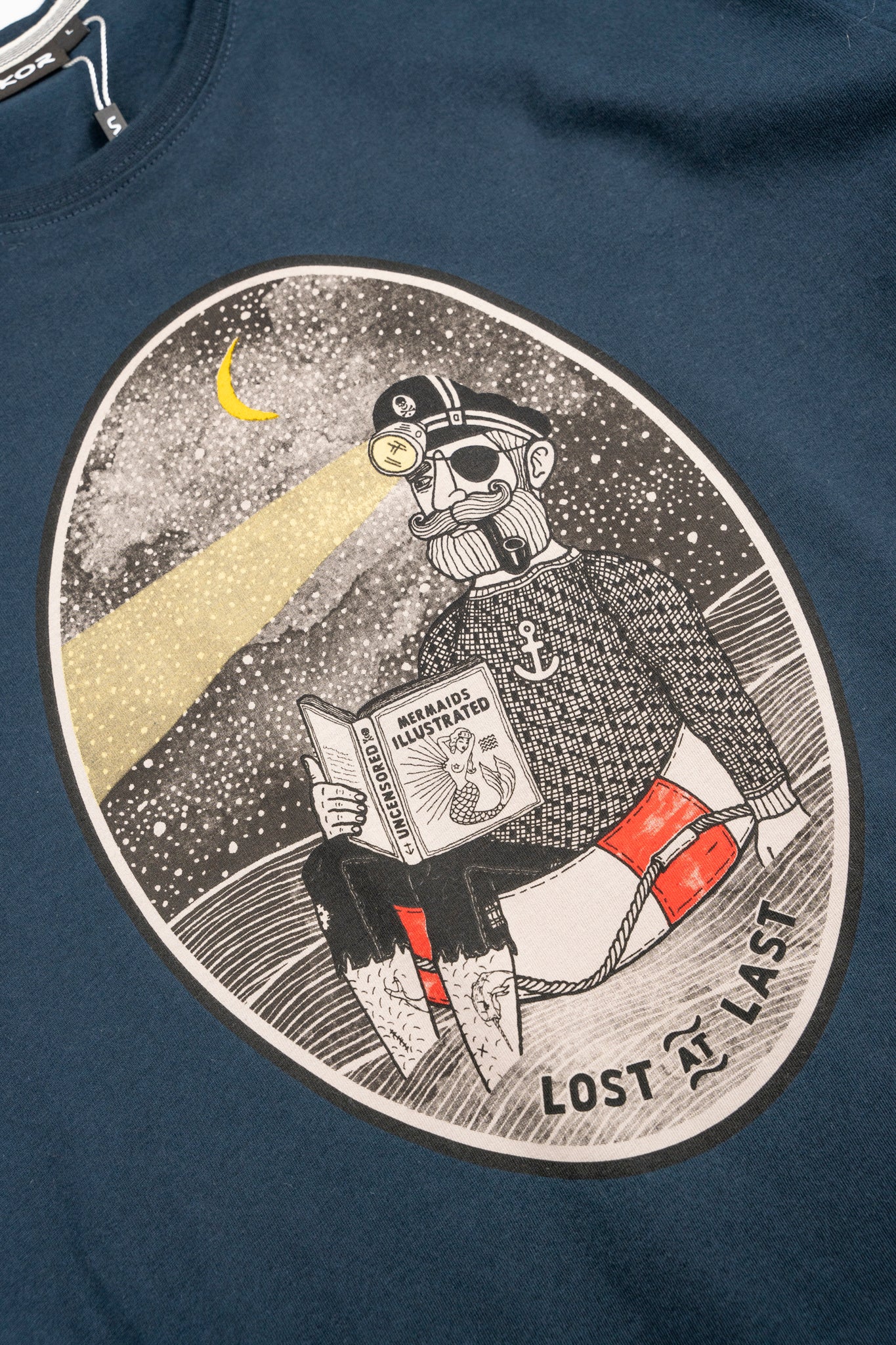 Lost at Last T-shirt - Blueberry