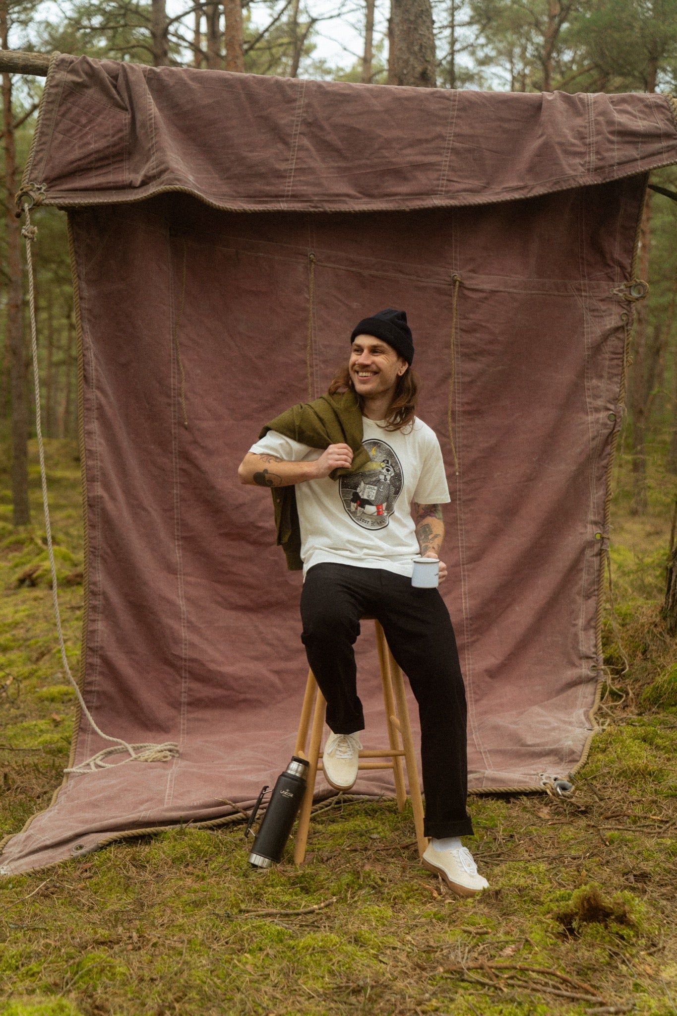 LAKOR Lost at Last T-shirt T-Shirt Star White