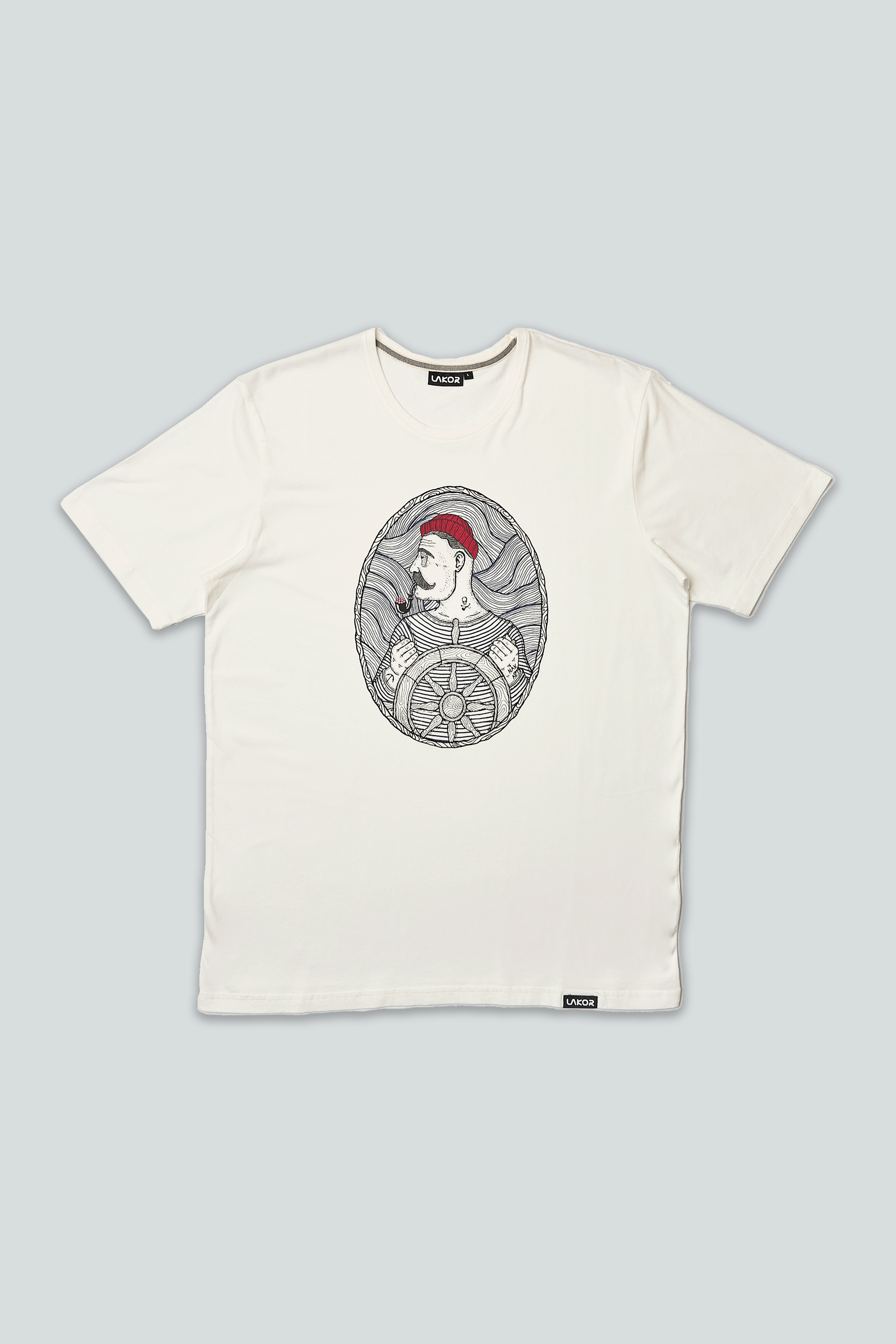 LAKOR Mal De Mer T-shirt T-Shirt Star White