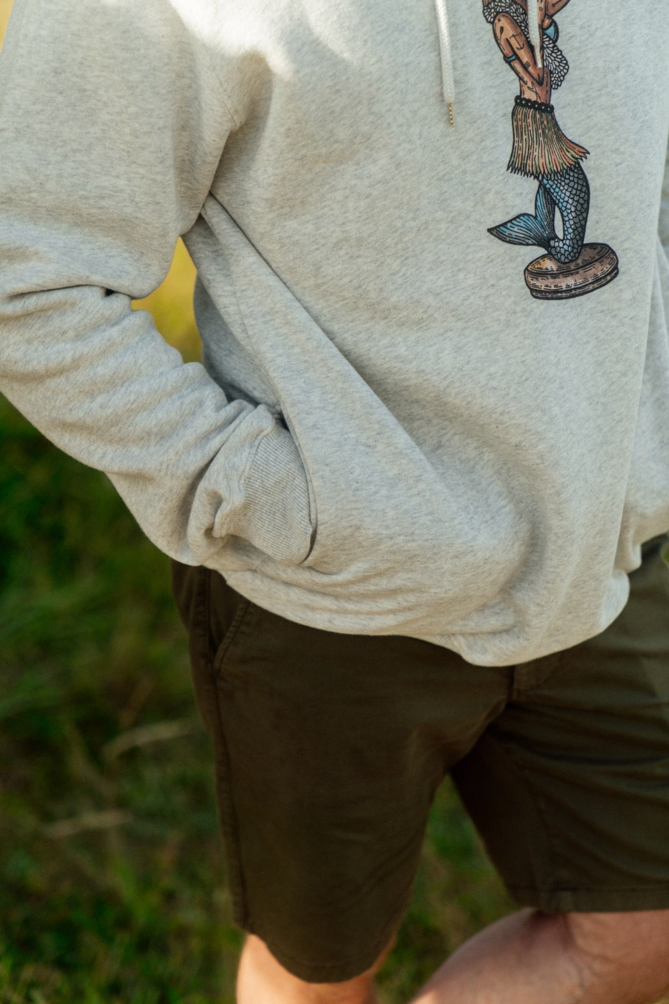 LAKOR McBeardface Shorts Shorts Olive Night