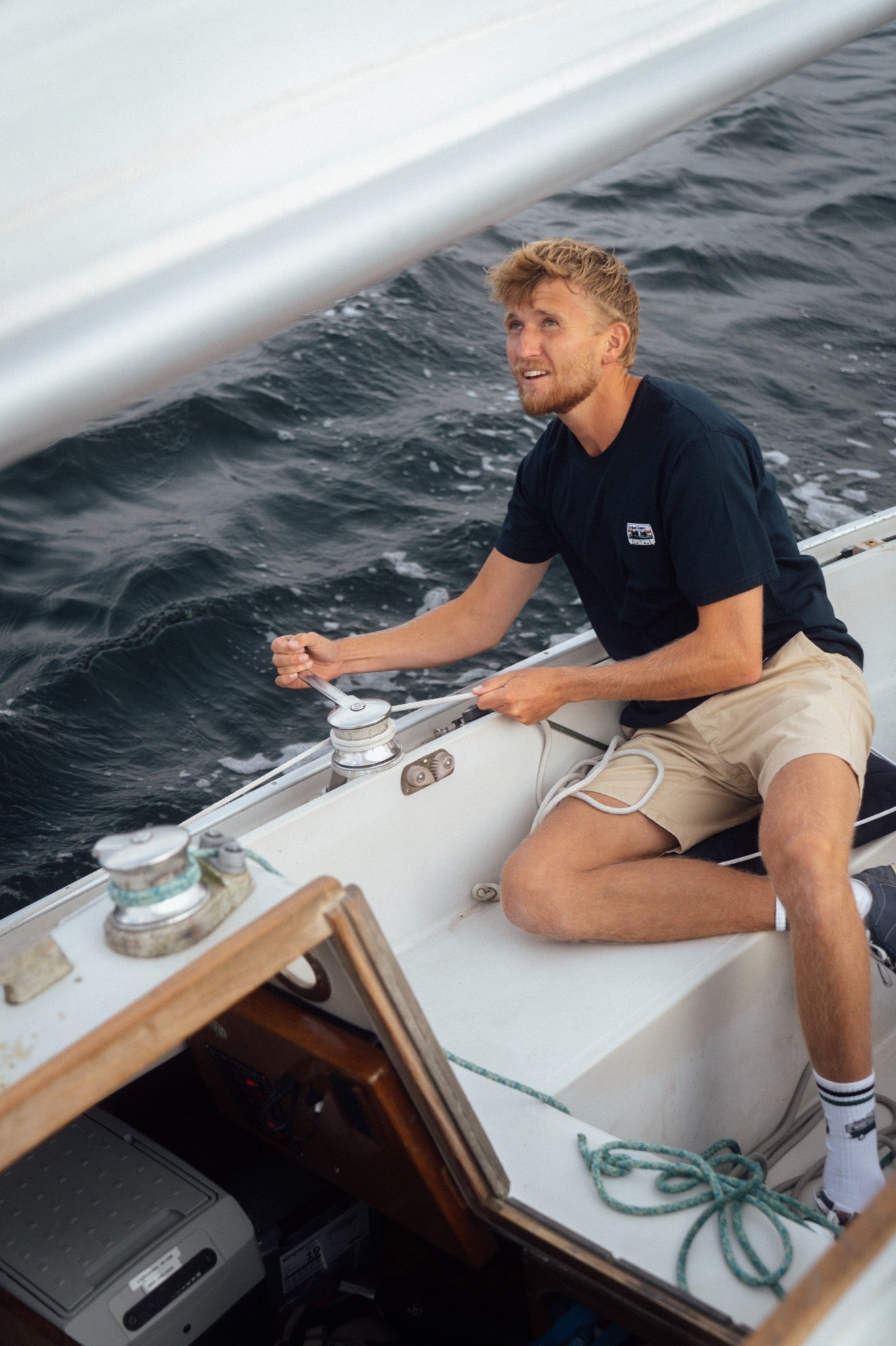 LAKOR McBeardface Shorts Shorts White Pepper