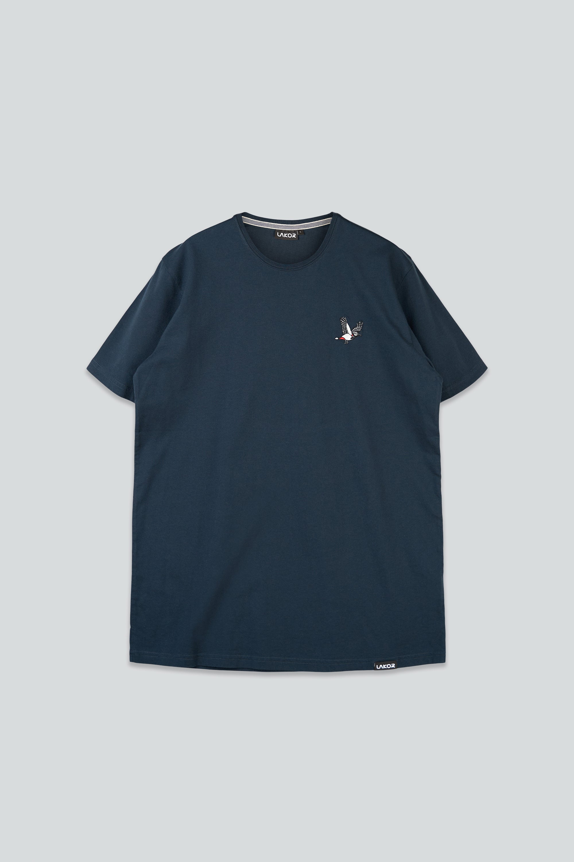 Mini Flying Woodpecker T-shirt (Blueberry)