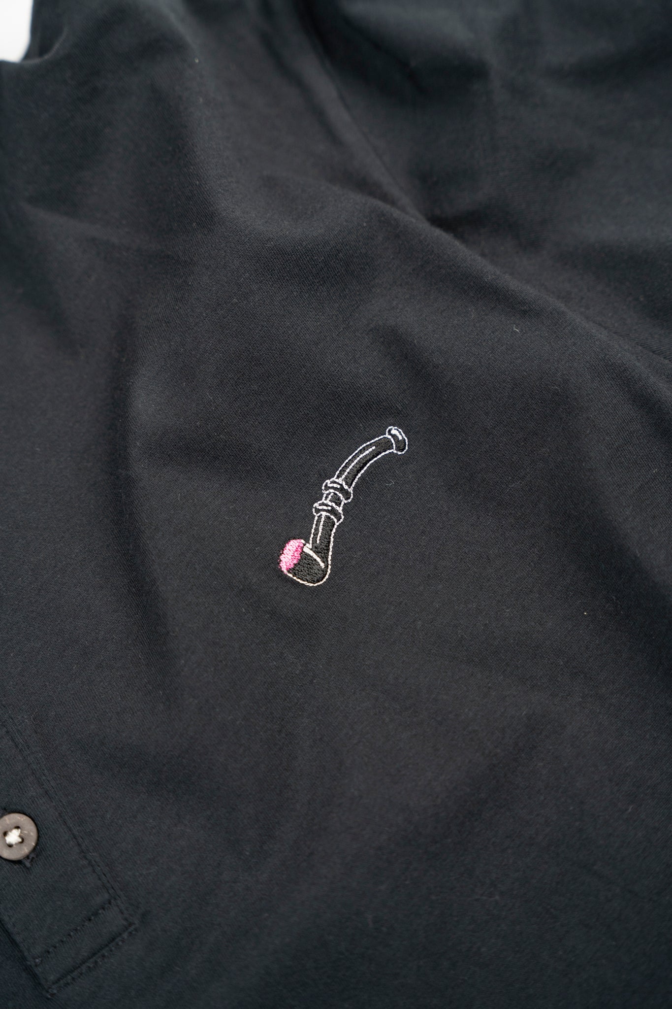 LAKOR Mini Lakridspibe Henley T-Shirt Moonless Night