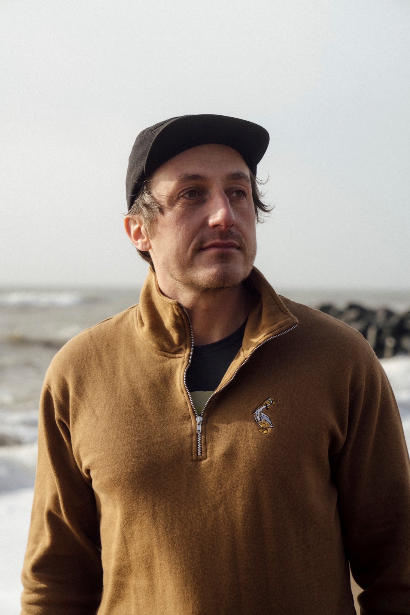 LAKOR Mini Pier Pelican Turtleneck Sweatshirt Rubber