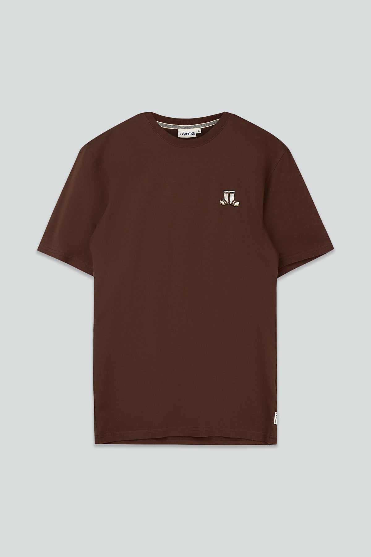 LAKOR Mini Socks & Sandals T-shirt T-Shirt Chicory Coffee