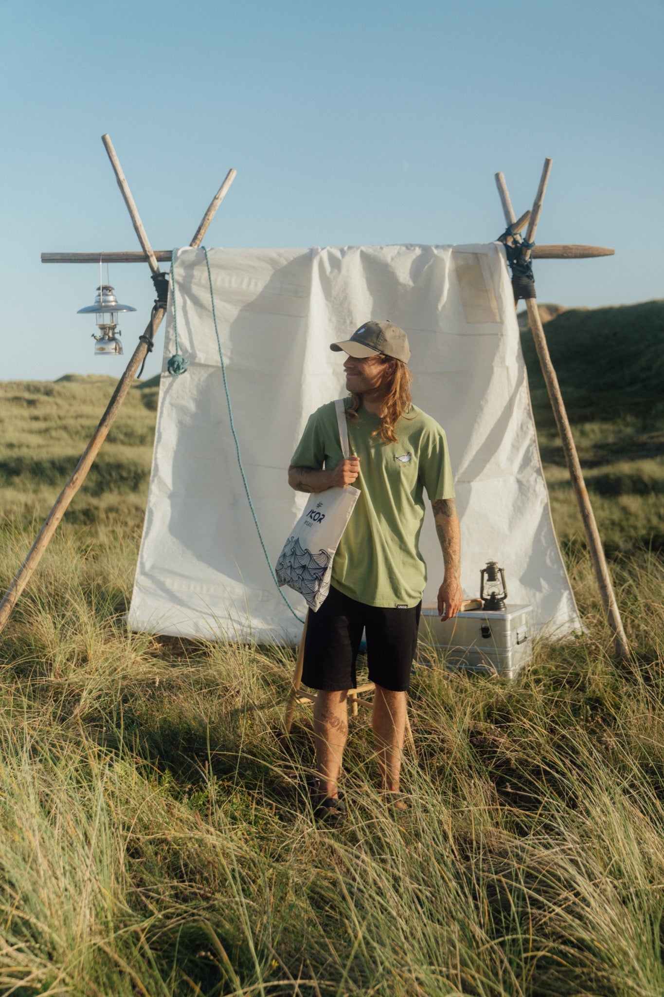 LAKOR Mini Sunglass Seagull T-shirt T-Shirt Mosstone