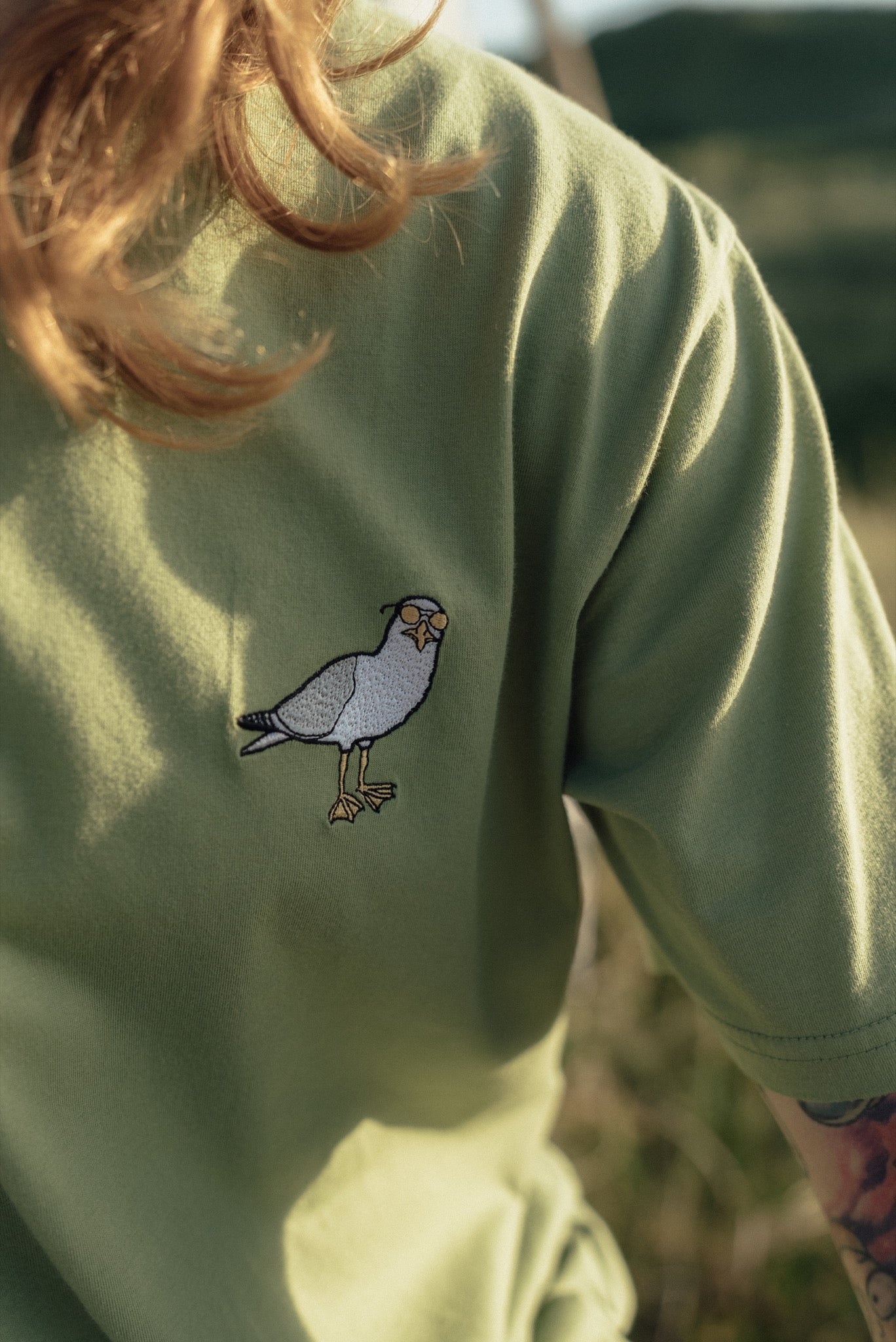 LAKOR Mini Sunglass Seagull T-shirt T-Shirt Mosstone