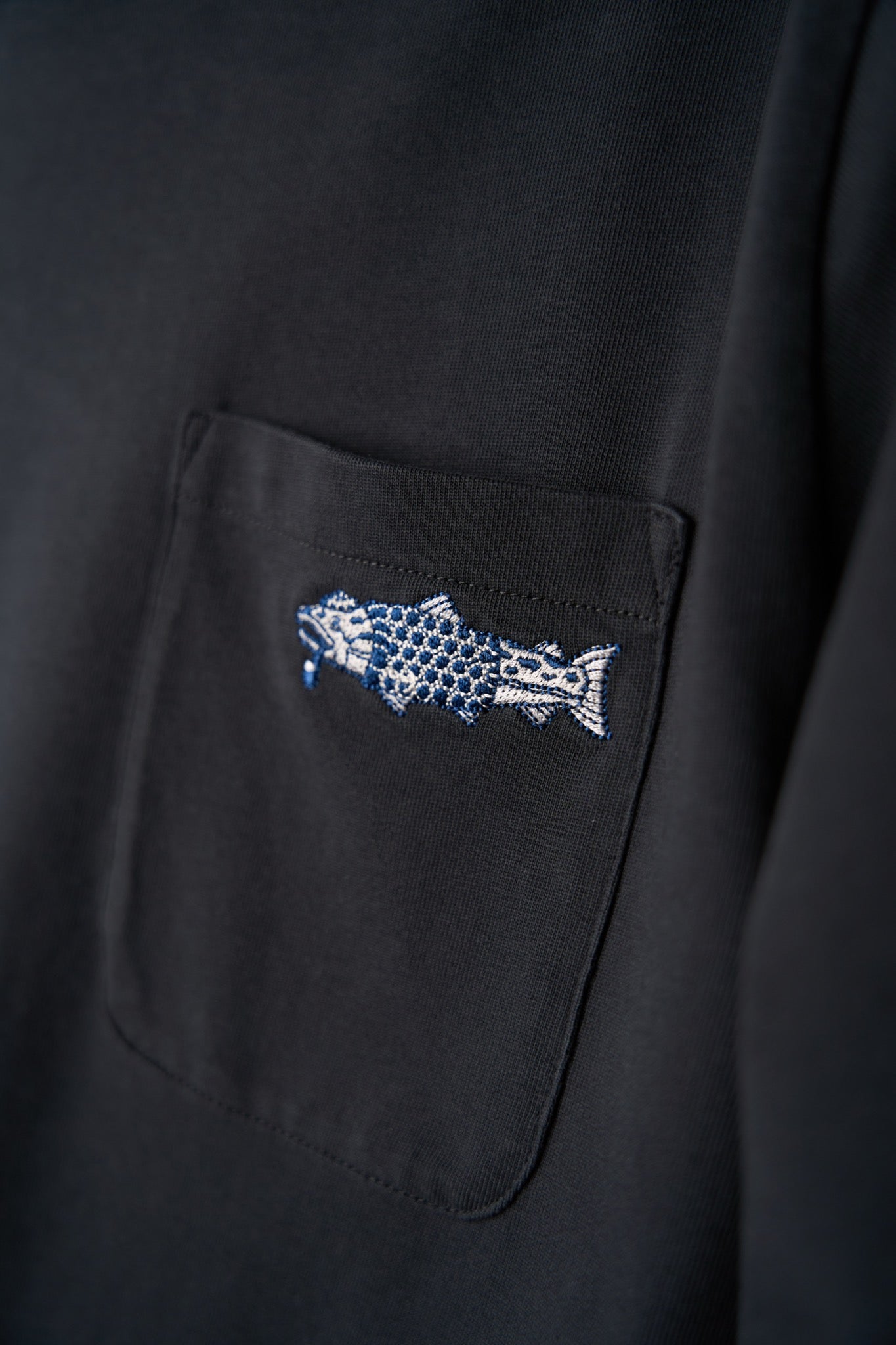 Mini Smoking Salmon LS T-shirt