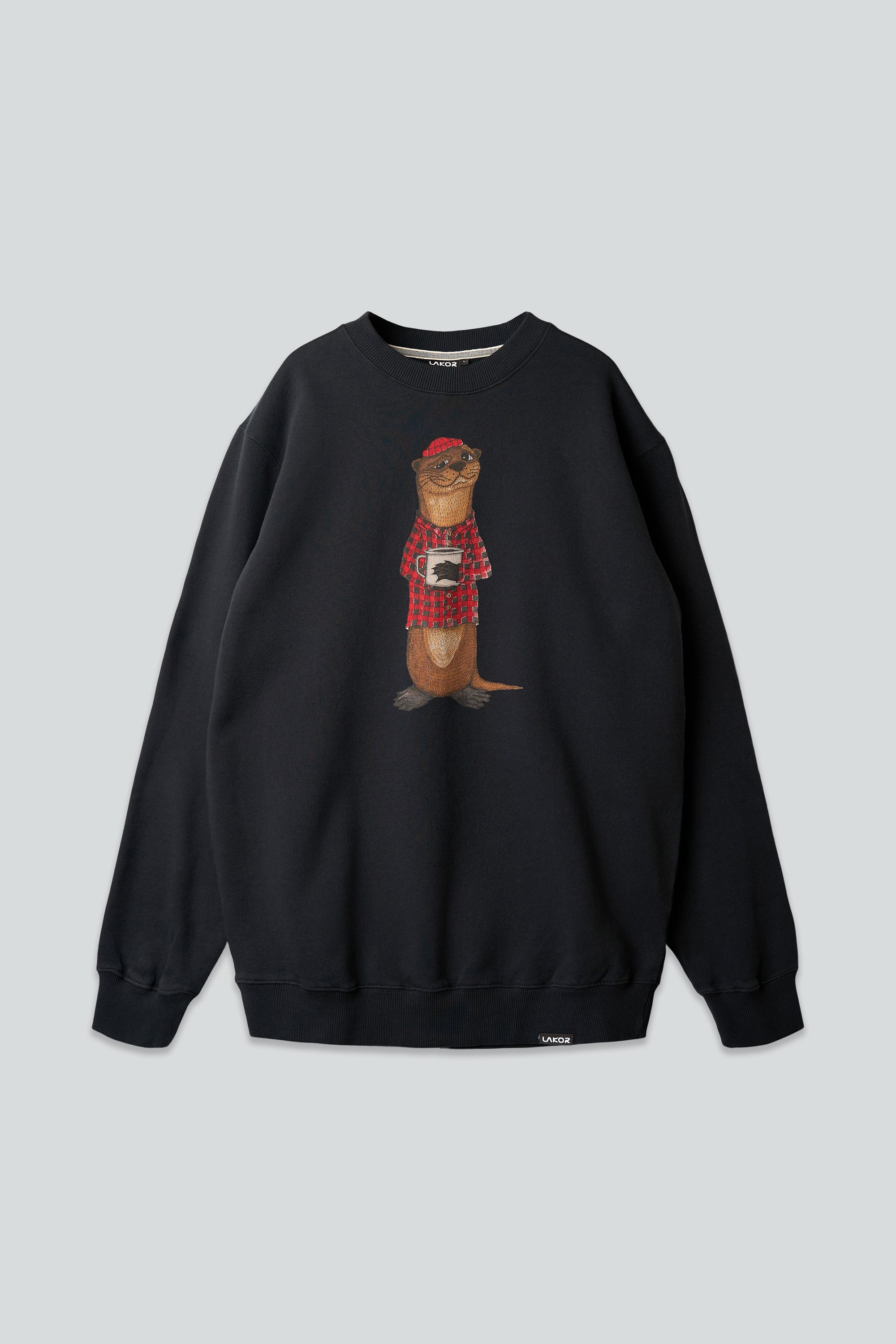 An Otter Coffee Crewneck (Moonless Night)
