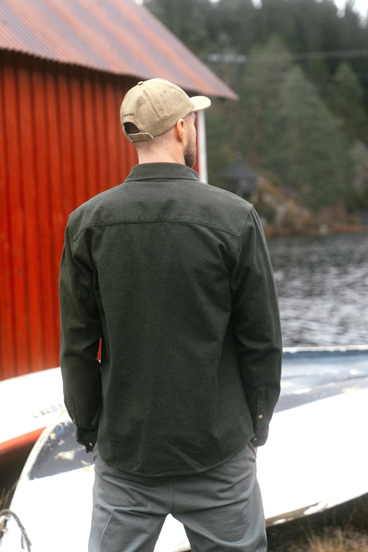 LAKOR Moss Shirt Shirt Rifle Green