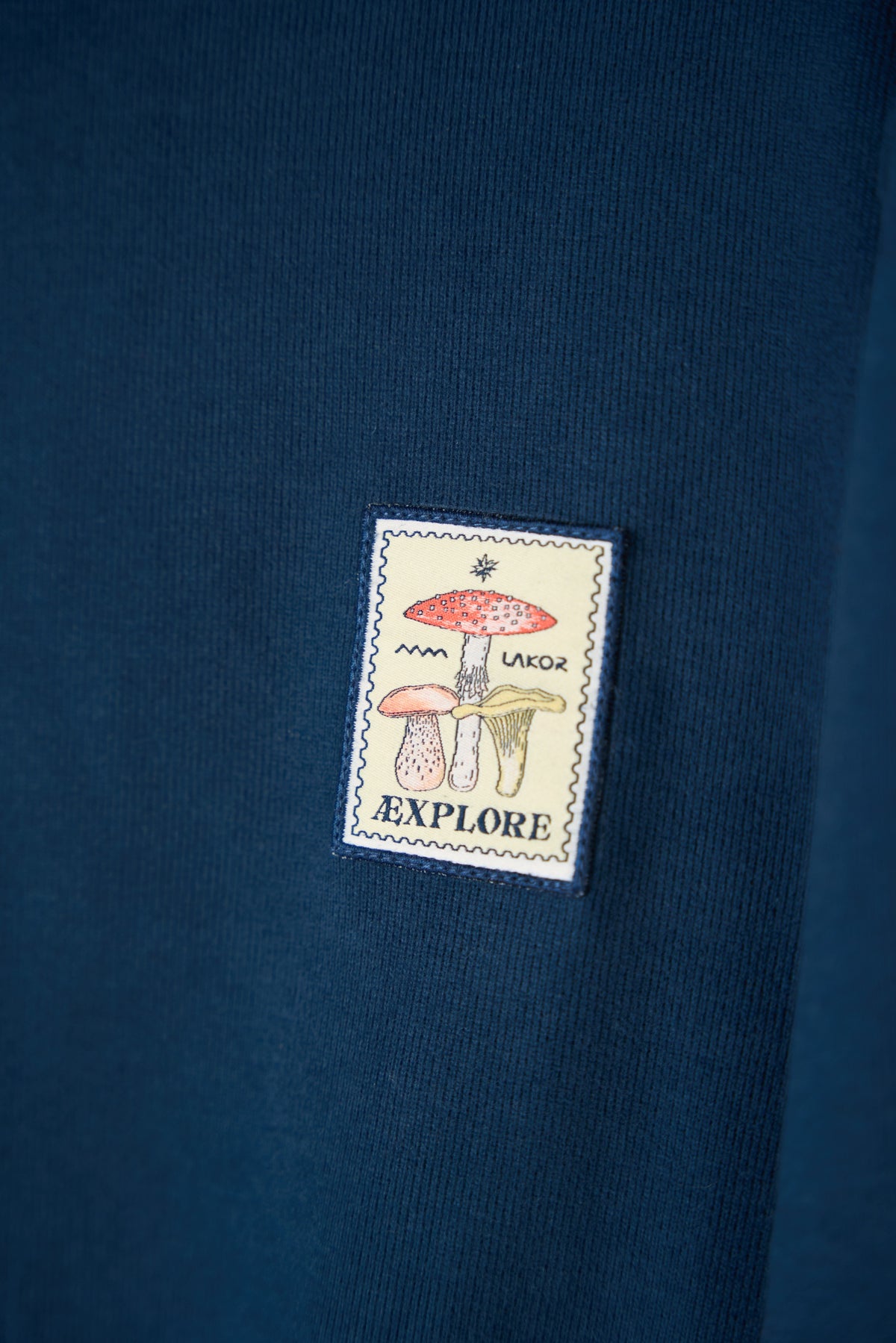 Mushroom Trio Crewneck - Insignia Blue