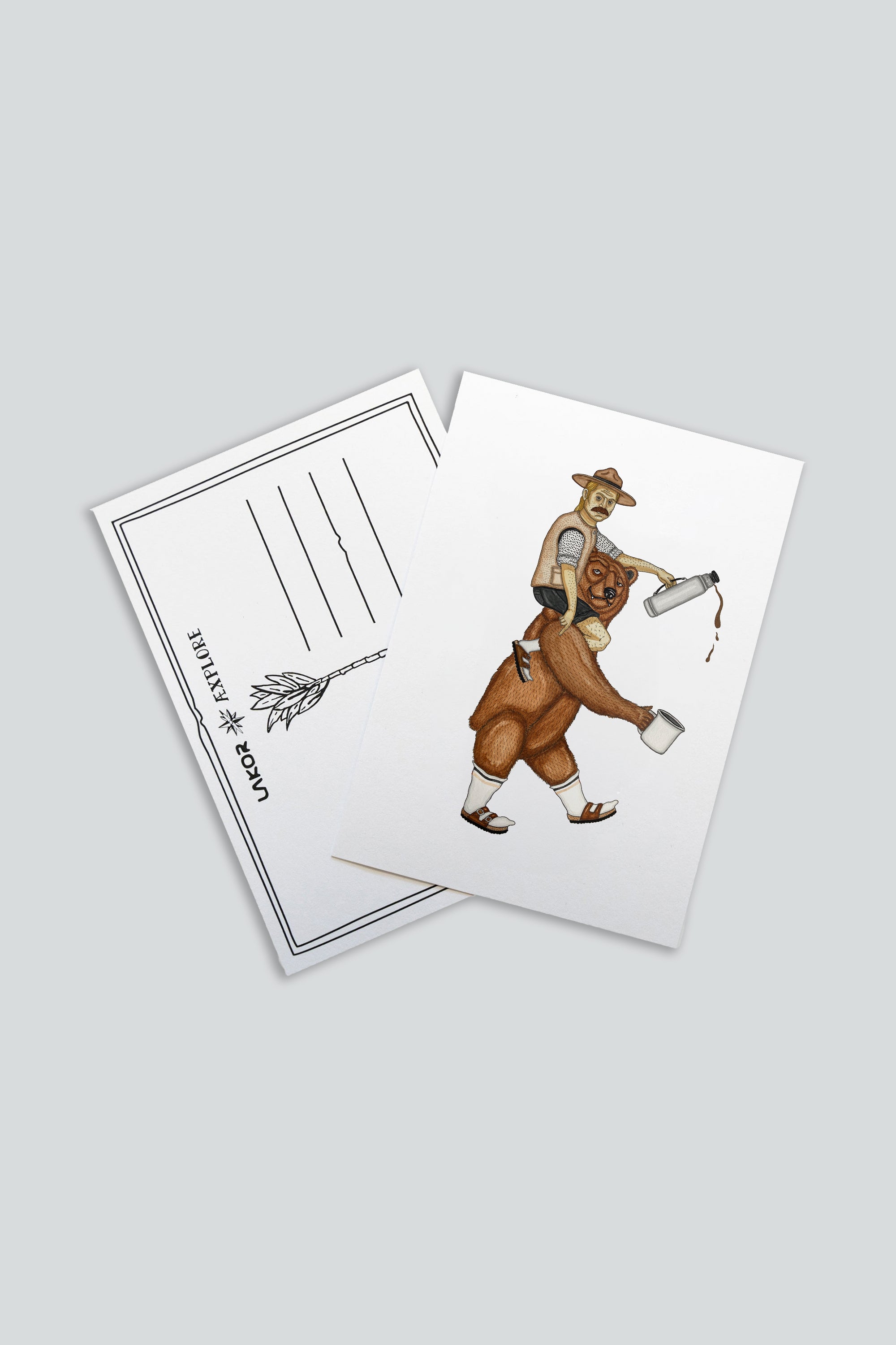 Nordic Über Postkort