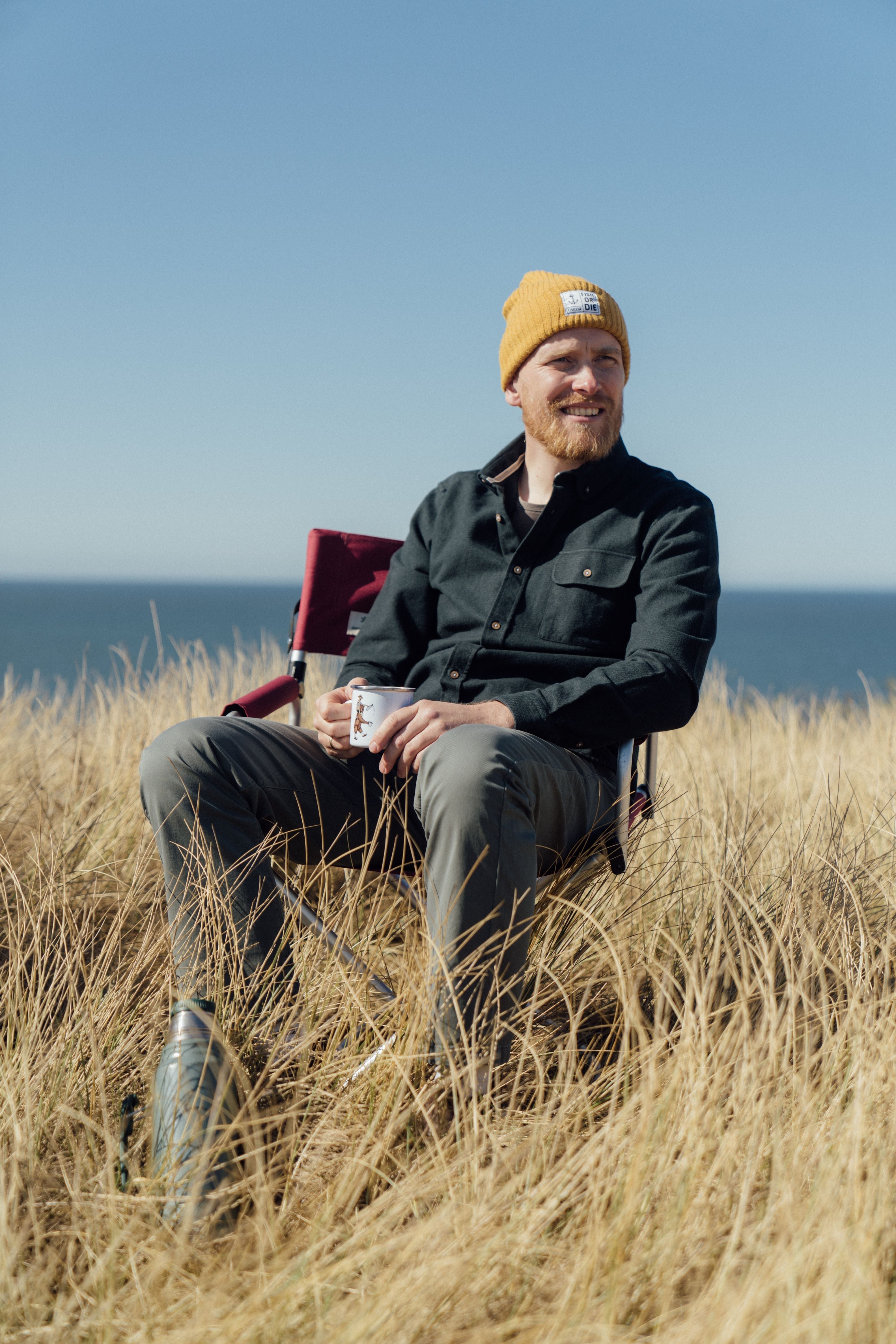 LAKOR Nordic Über Emaljekrus Mug White