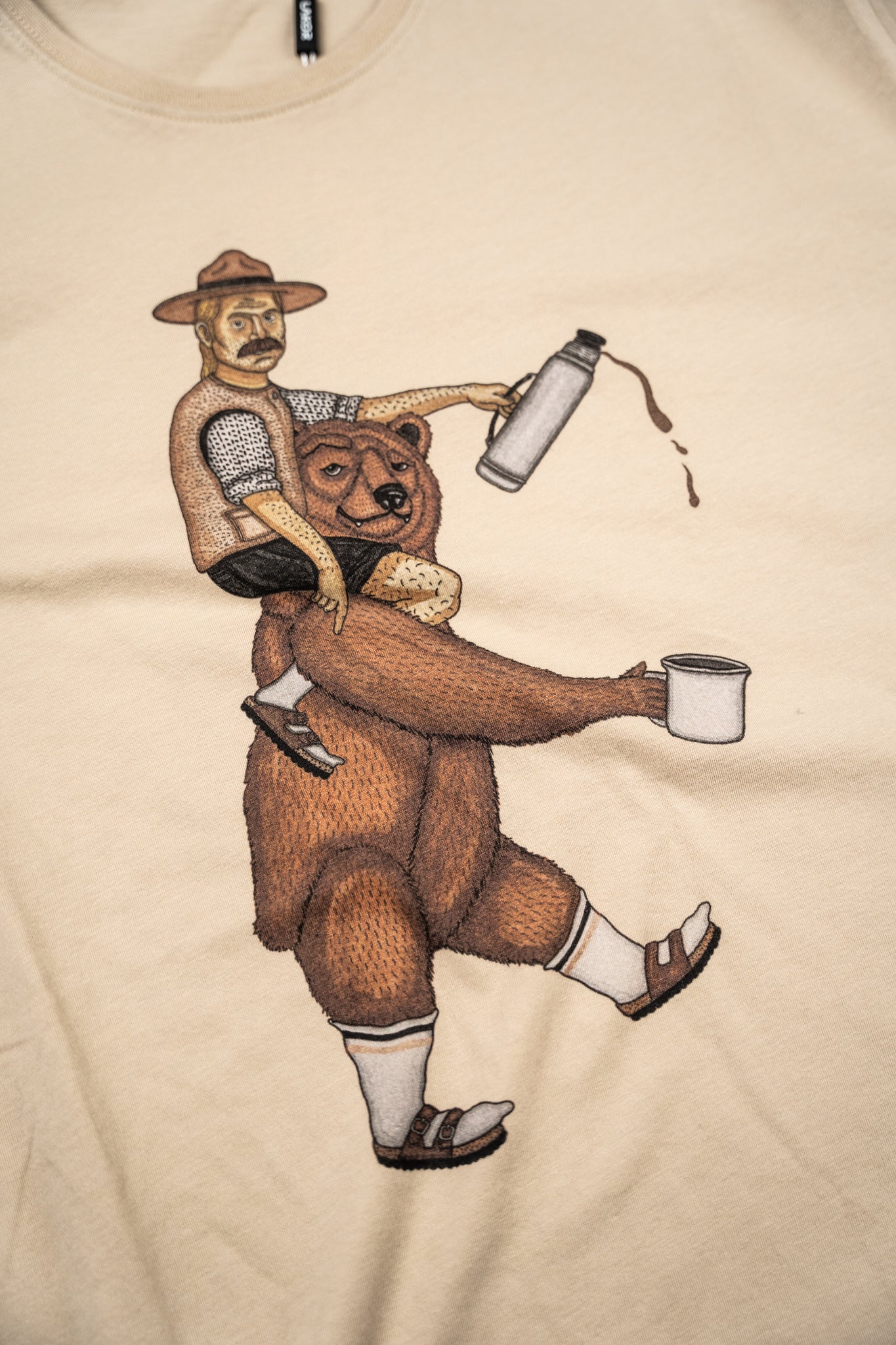 LAKOR Nordic Über T-shirt T-Shirt White Pepper