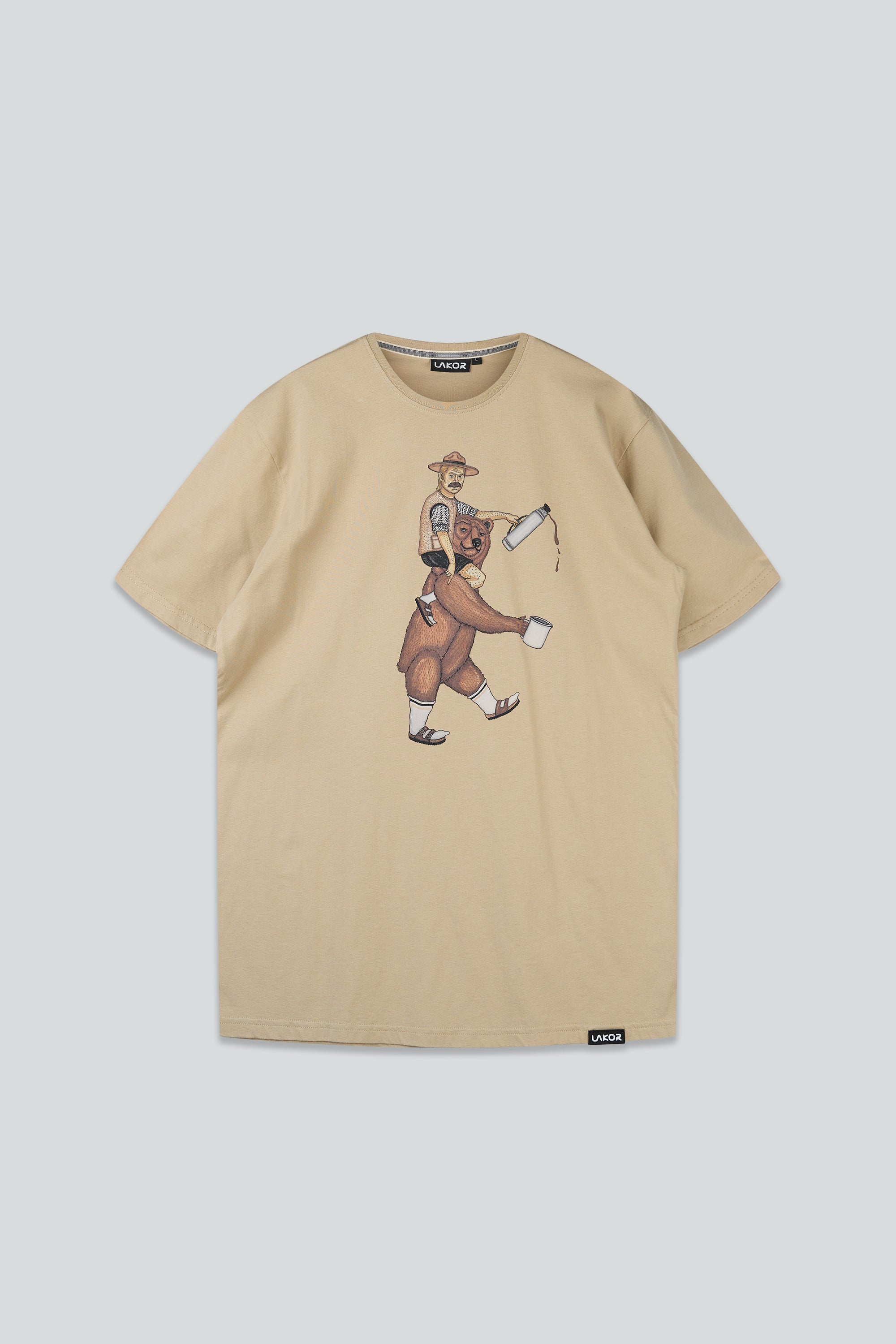 LAKOR Nordic Über T-shirt T-Shirt White Pepper