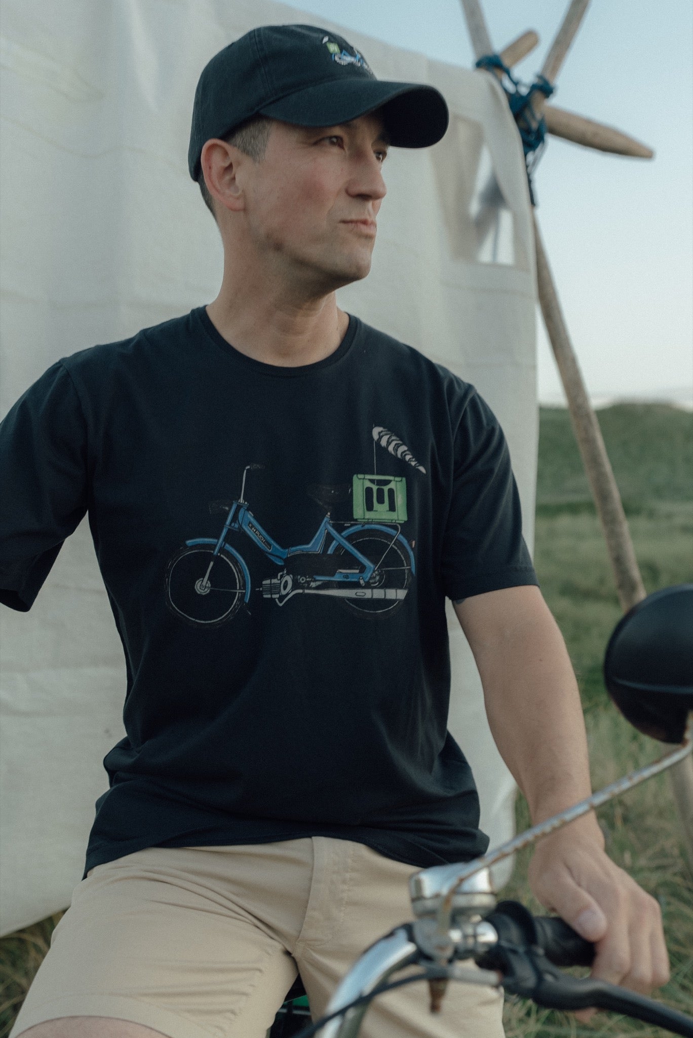 LAKOR Ocean Maxi T-shirt T-Shirt Moonless Night