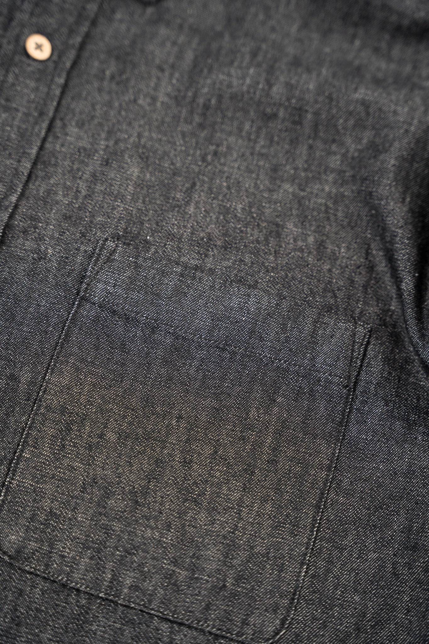 LAKOR Organic Denim Shirt Shirt Black