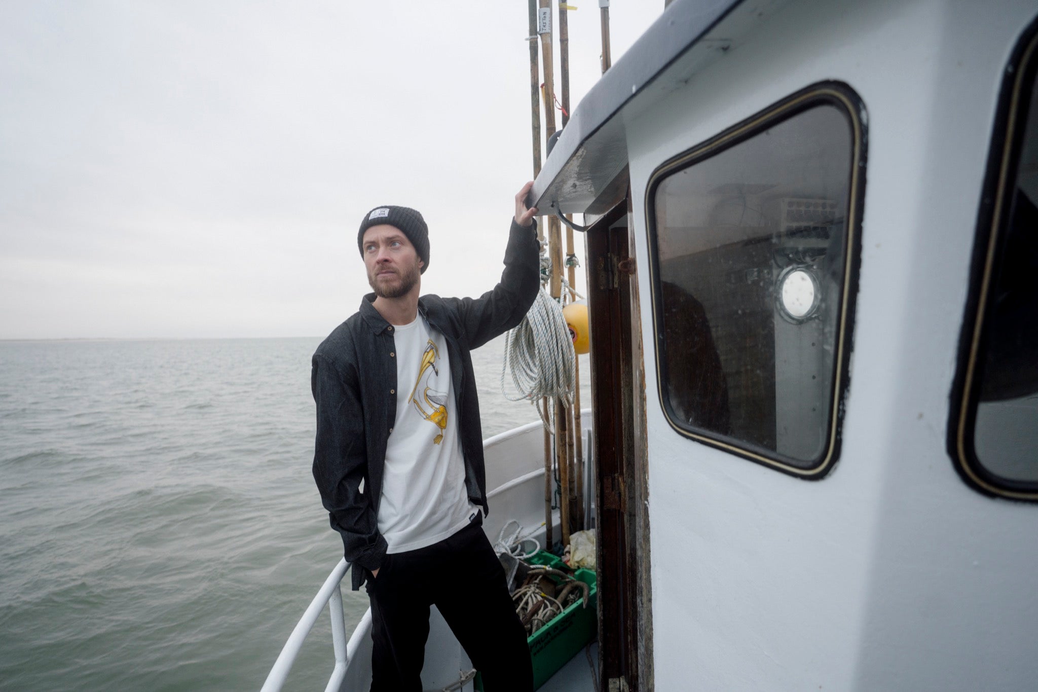 LAKOR Organic Denim Shirt Shirt Black