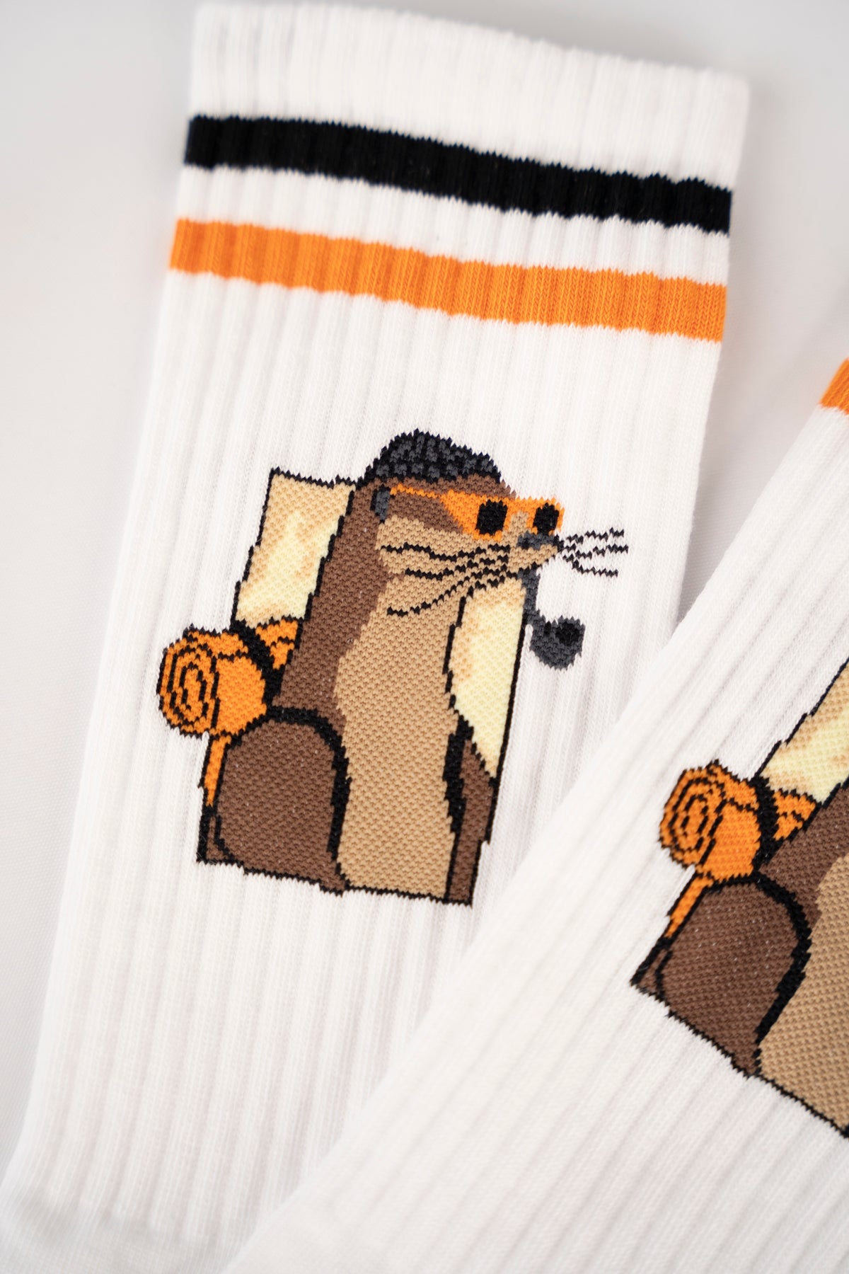 Otter Æxplorer Socks - White