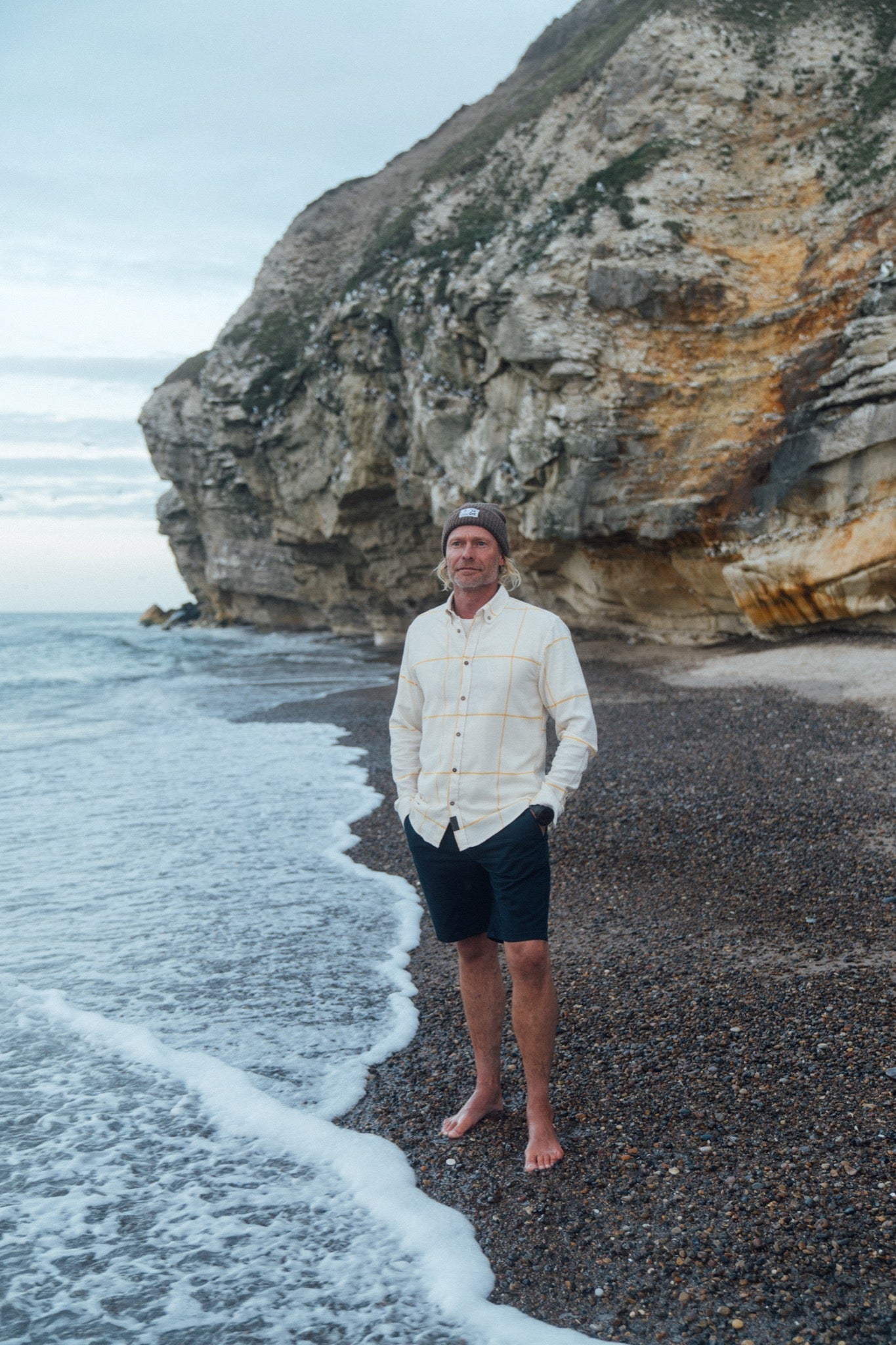 LAKOR Picnic Shirt Shirt Yolk Yellow