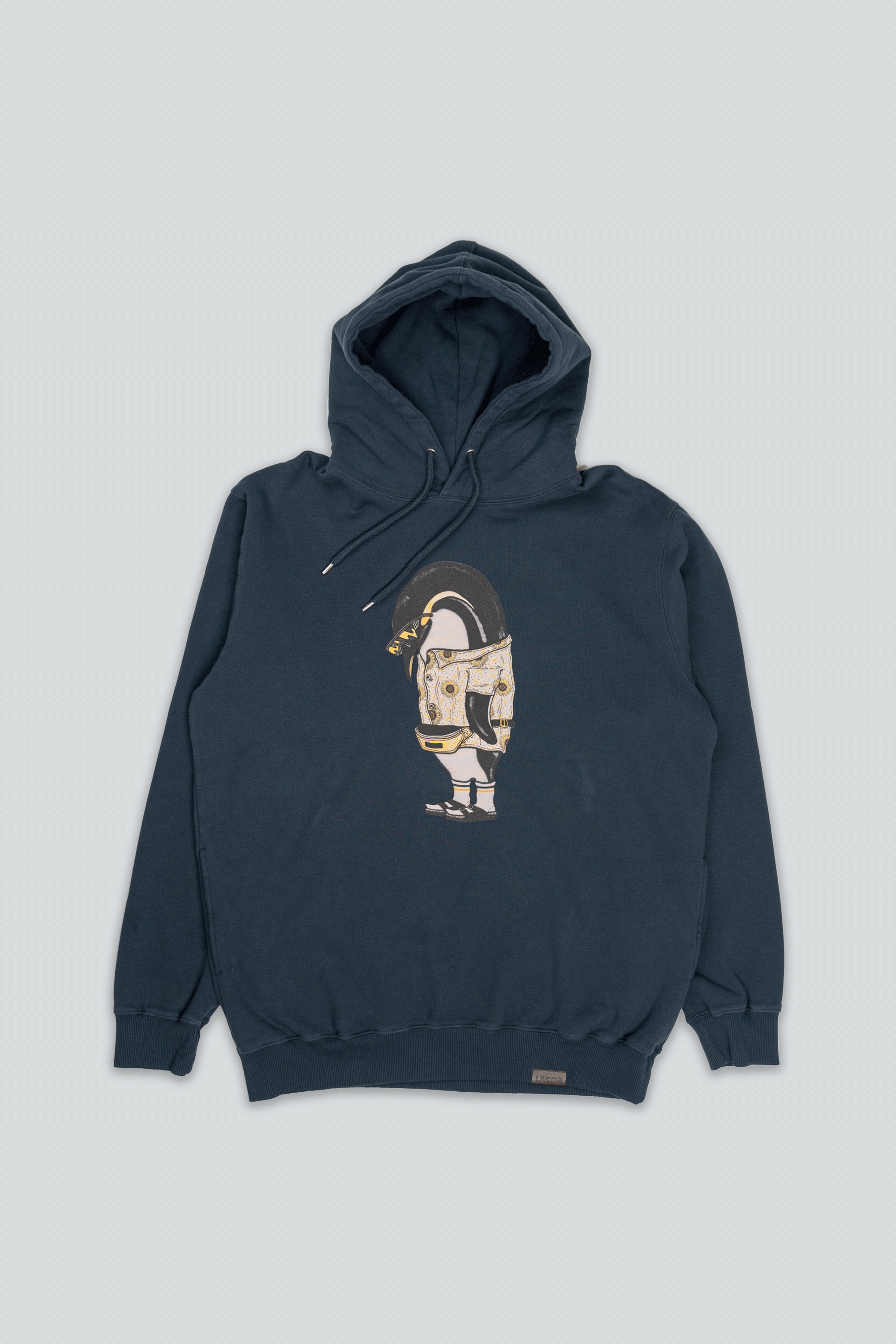 LAKOR Pilgrim Penguin Hoodie Sweatshirt Blueberry