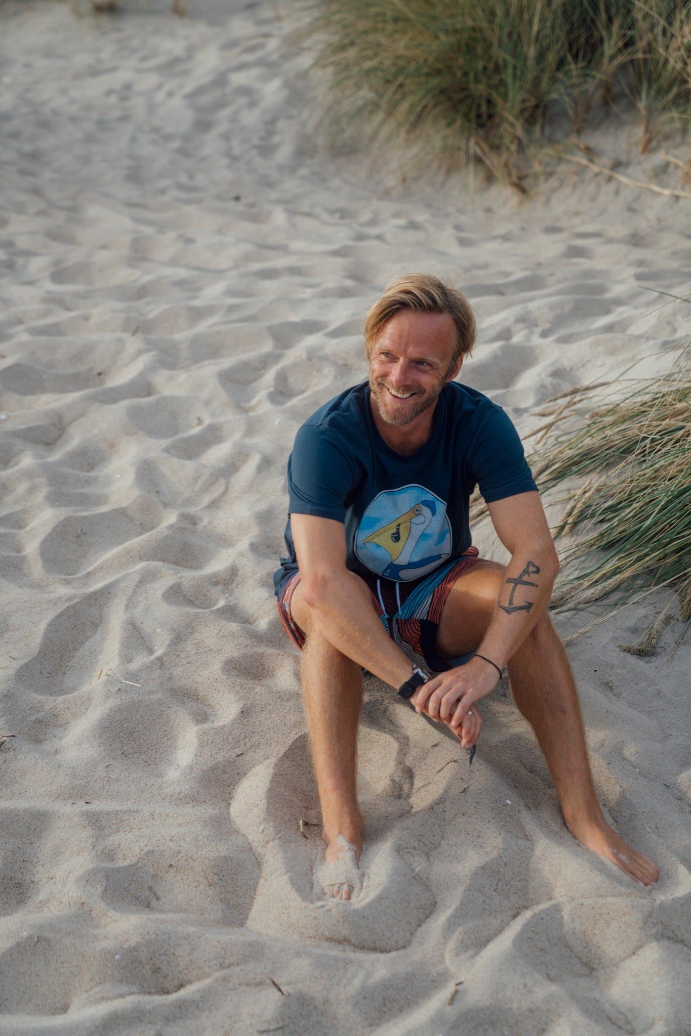 Pipe Pelican T-shirt - Navy