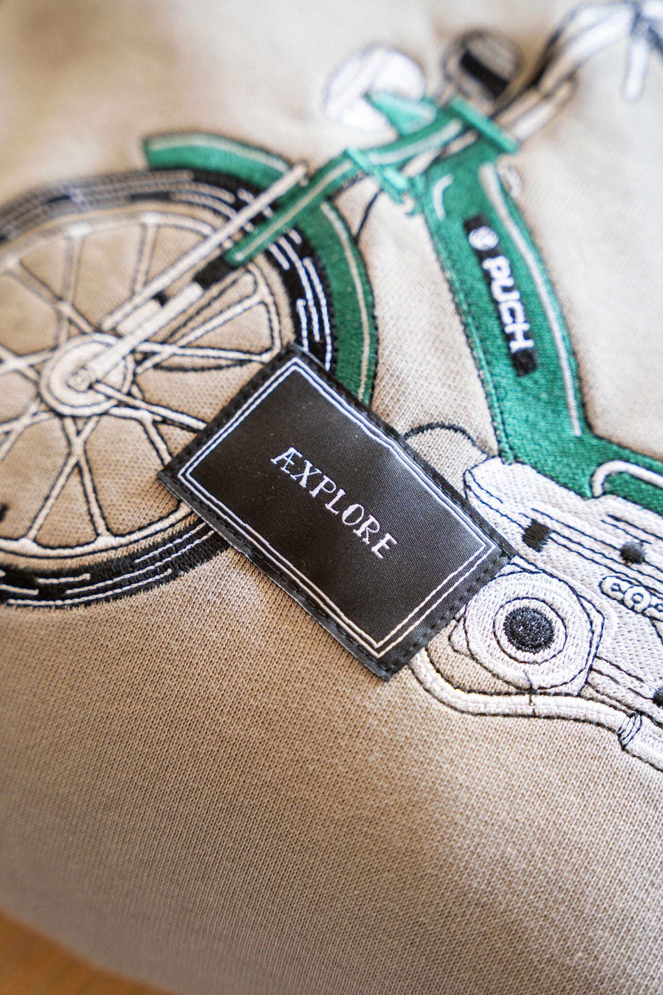 Lappet Maxi Crewneck (Fallen Rock)