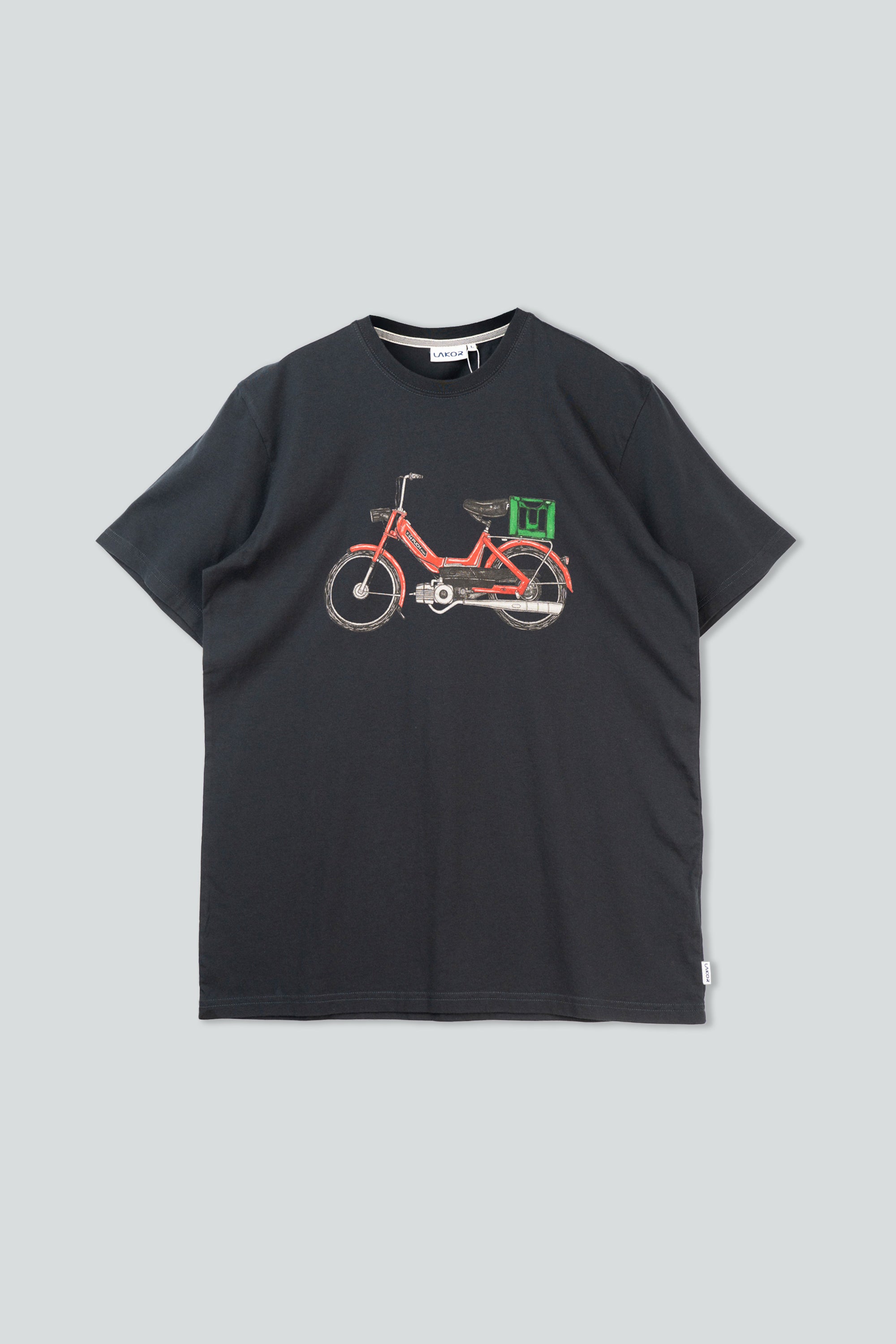 LAKOR Red Maxi T-shirt T-Shirt Moonless Night