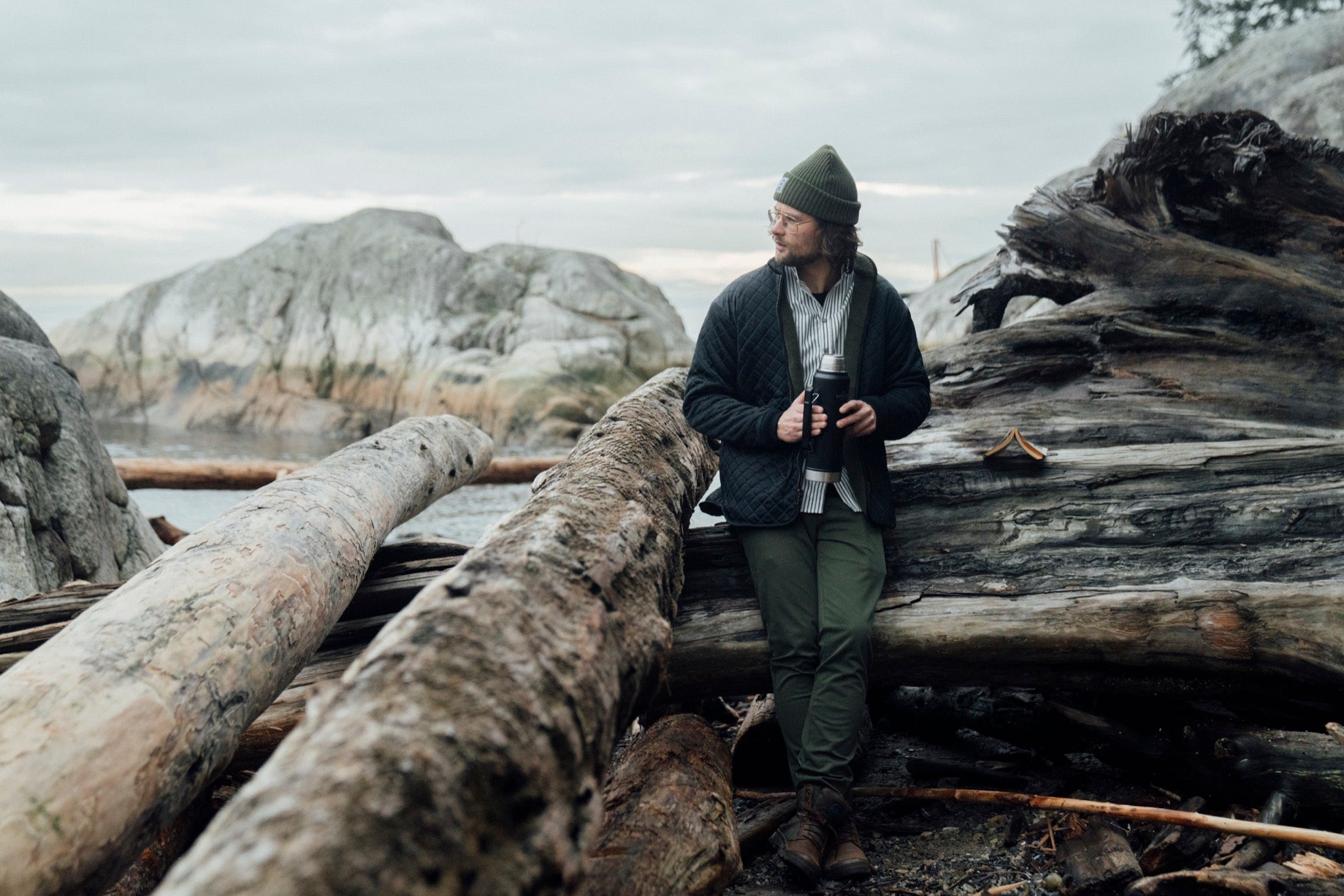 LAKOR Reversible Jacket Jacket Green