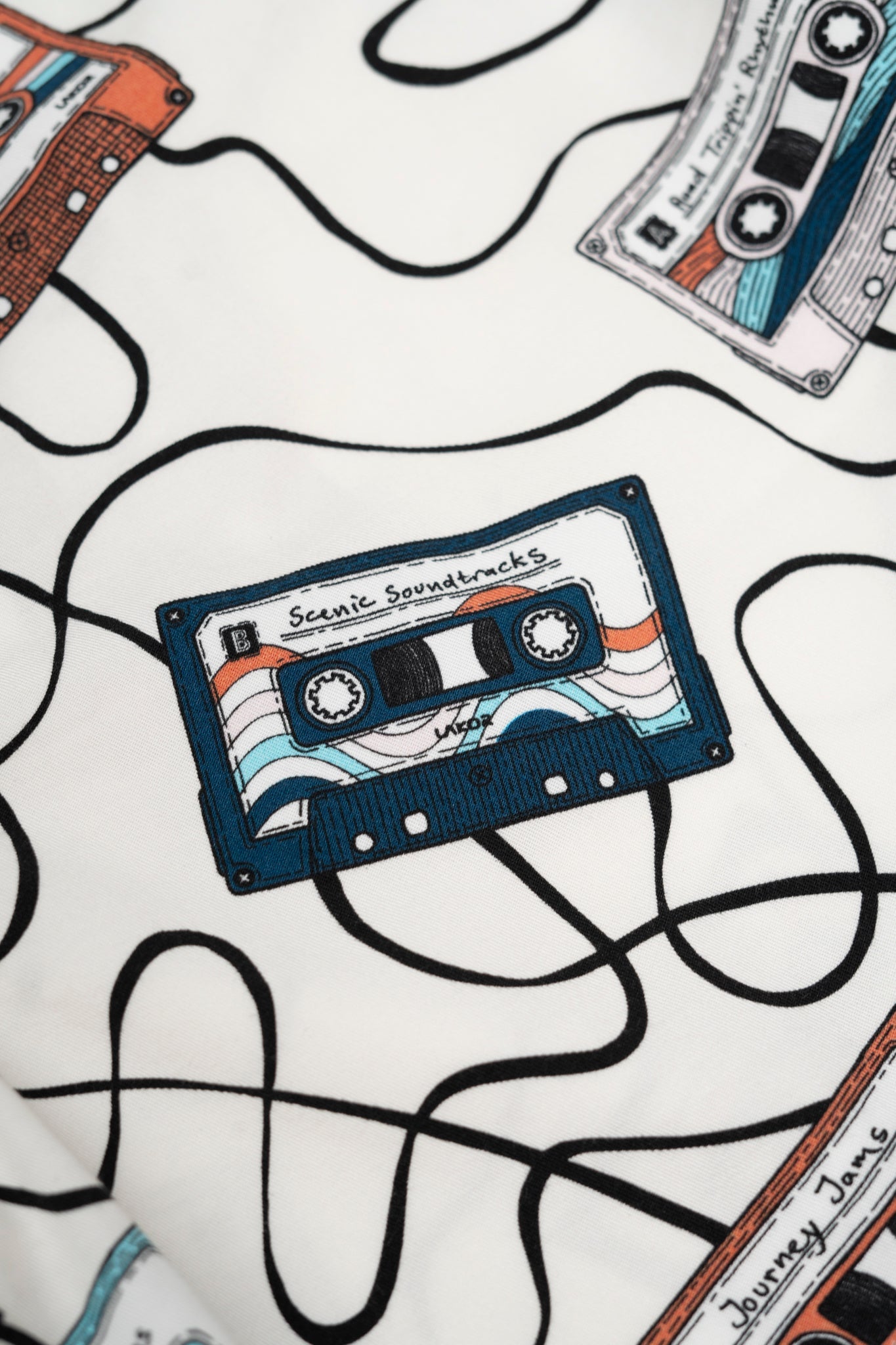 LAKOR Roadtrip Mixtape Shorts Shorts Star White