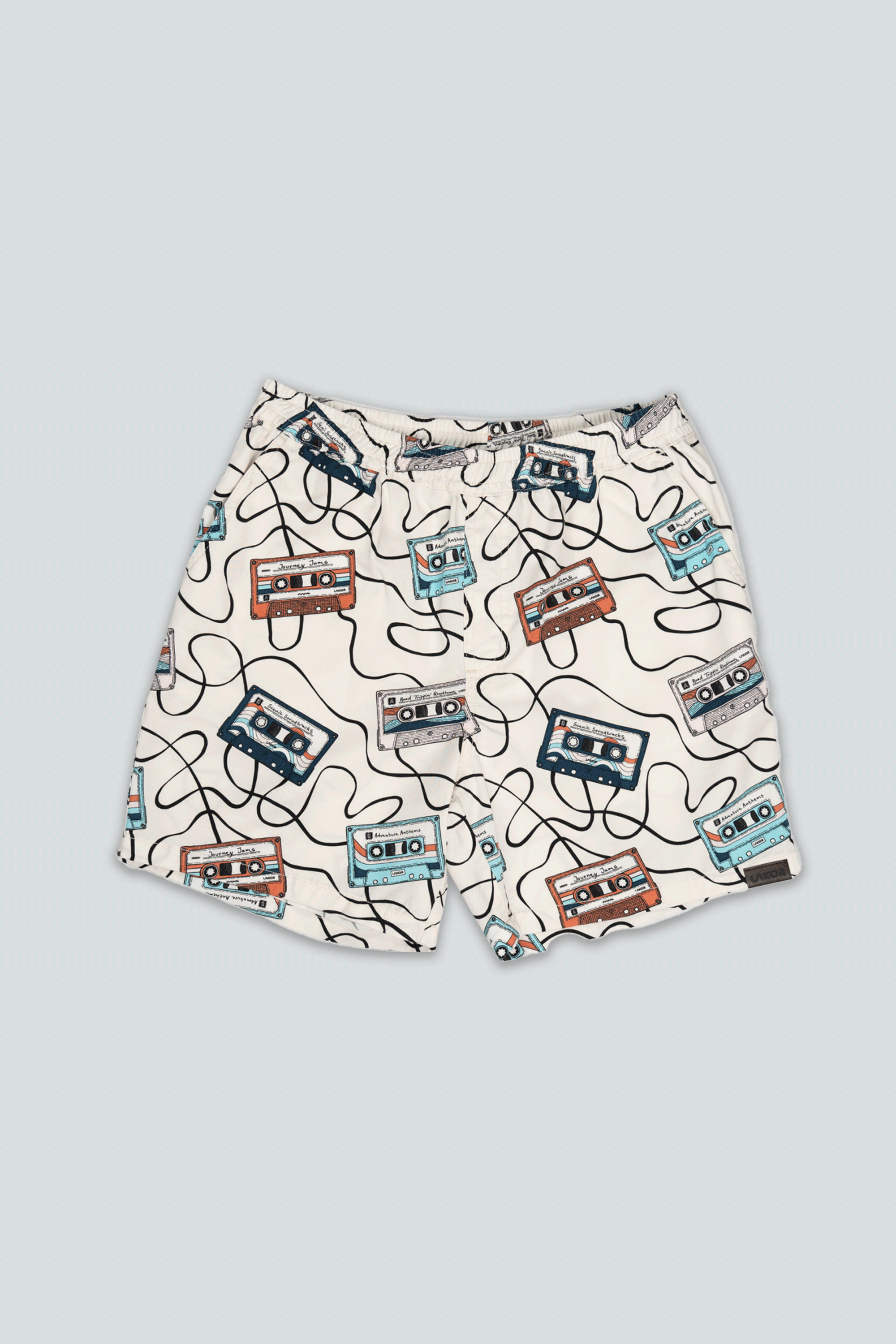 LAKOR Roadtrip Mixtape Shorts Shorts Star White