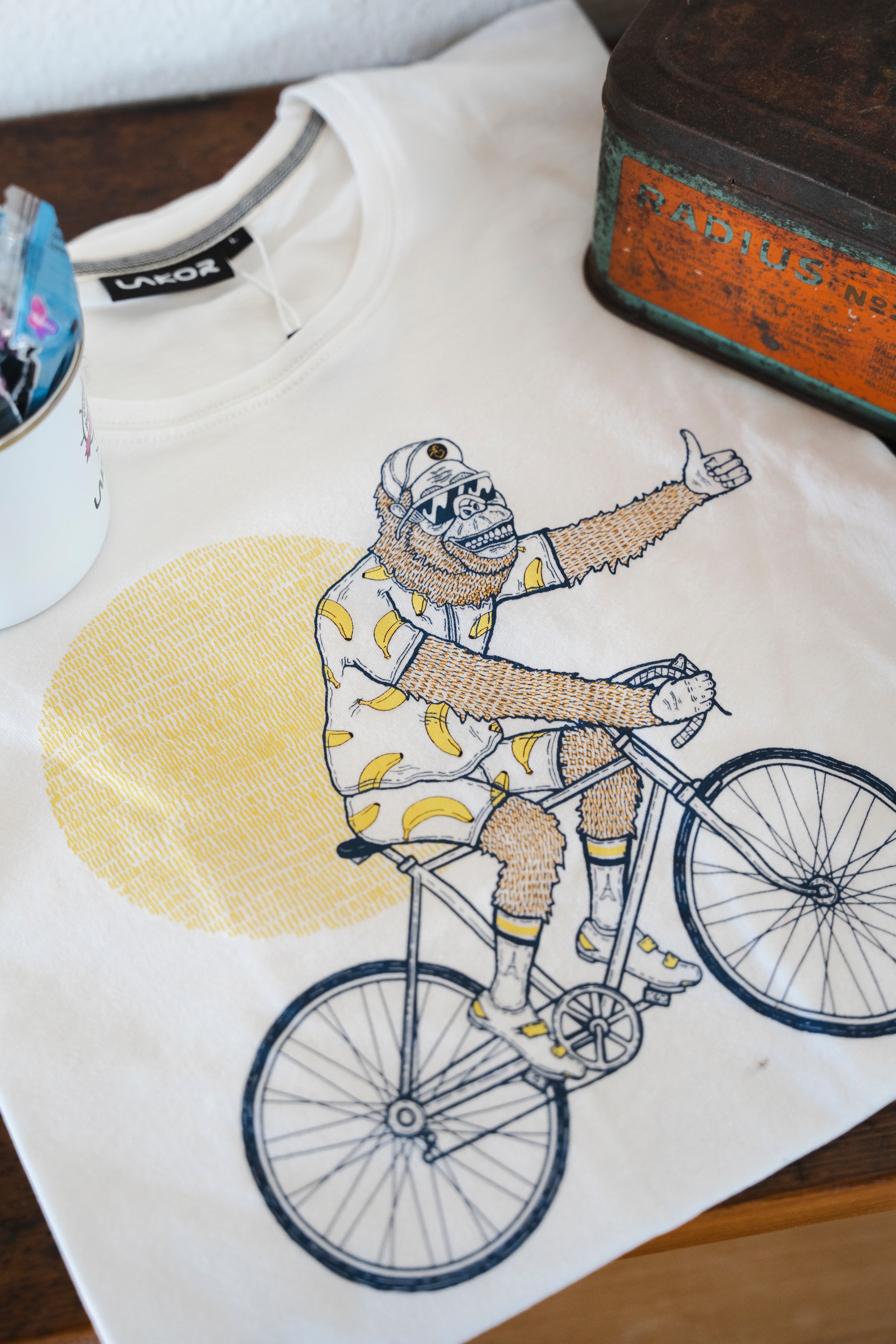 LAKOR Rynke on Tour T-shirt T-Shirt Star White