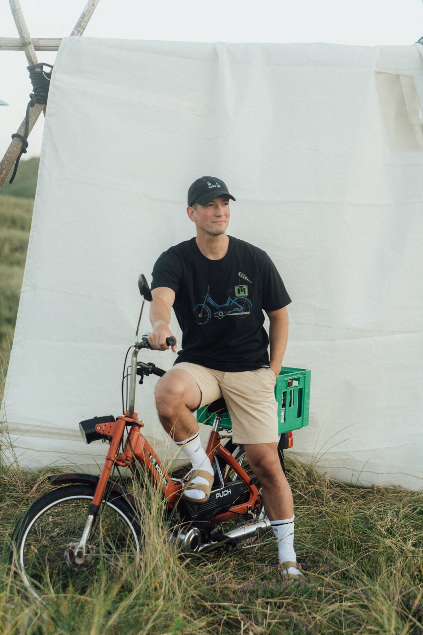 Ocean Maxi T-shirt (Moonless Night)