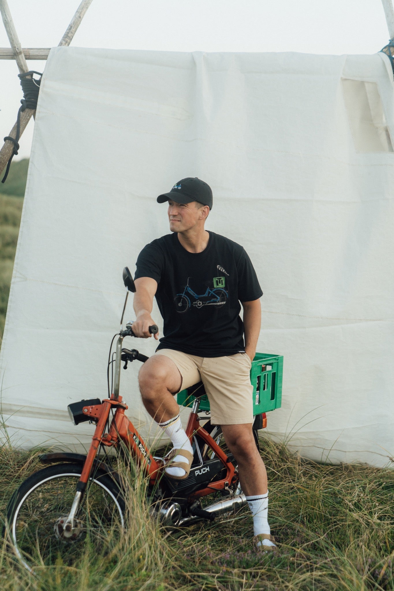 Ocean Maxi T-shirt (Moonless Night)