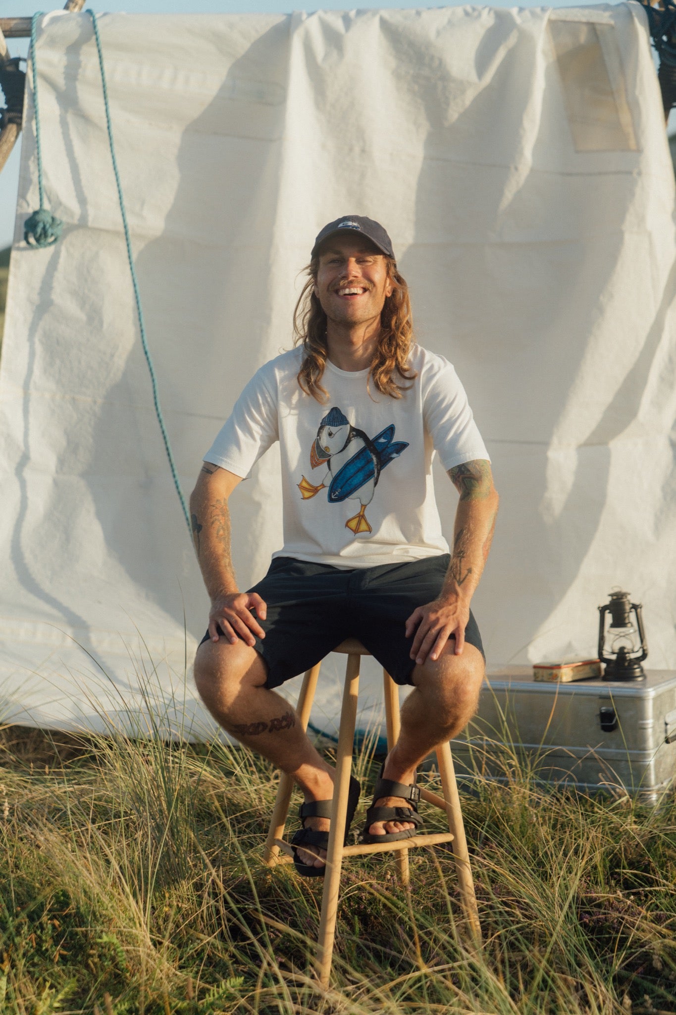 Surf's Up T-shirt (Star White)