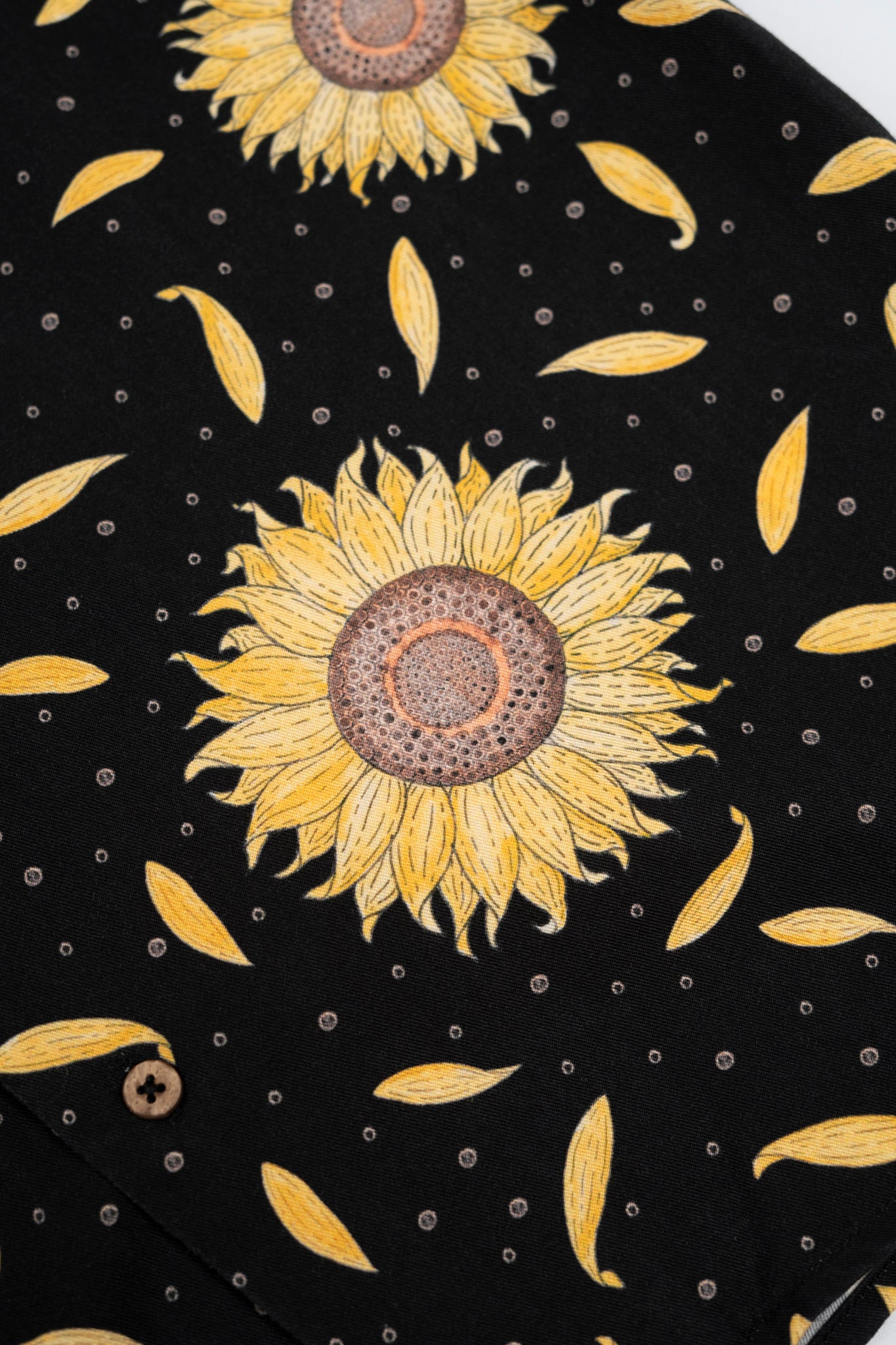 Sunflower Short Sleeve Shirt (Moonless Night)