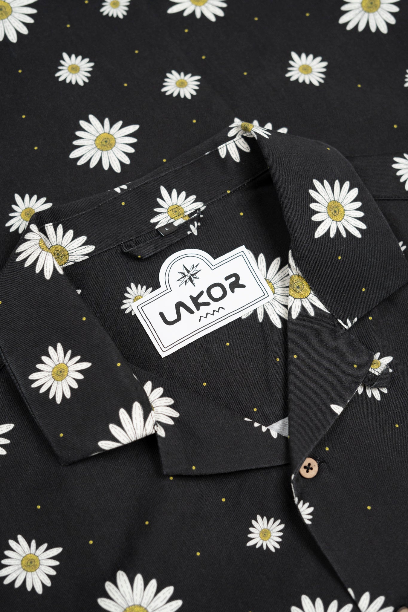 Maguerite Short Sleeve Shirt (Moonless Night)