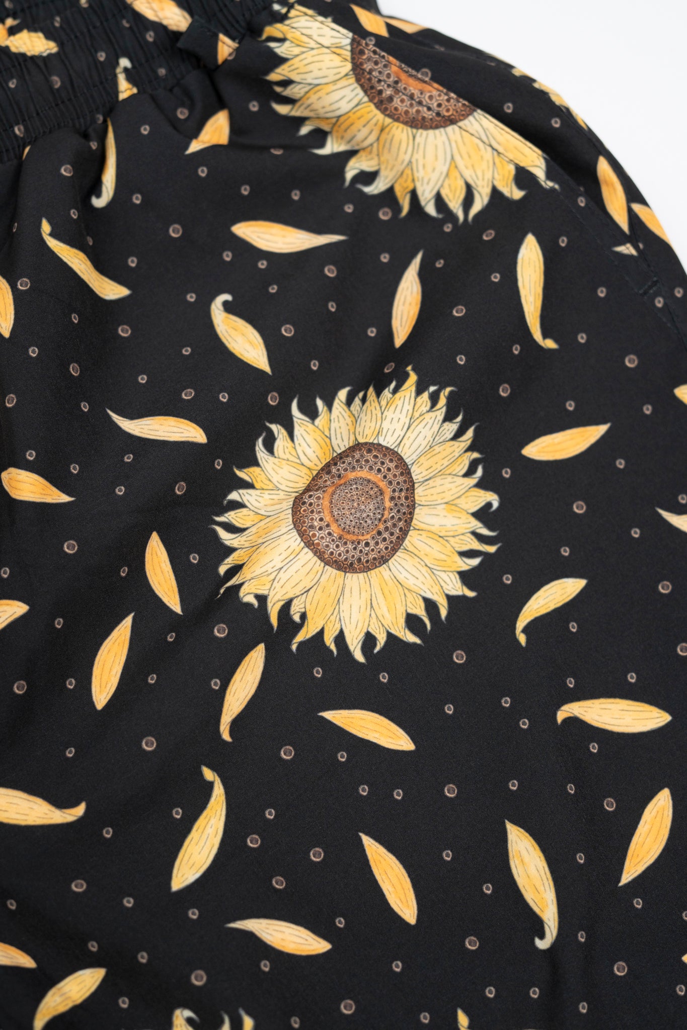 Sunflower Swim Shorts (Moonless Night)