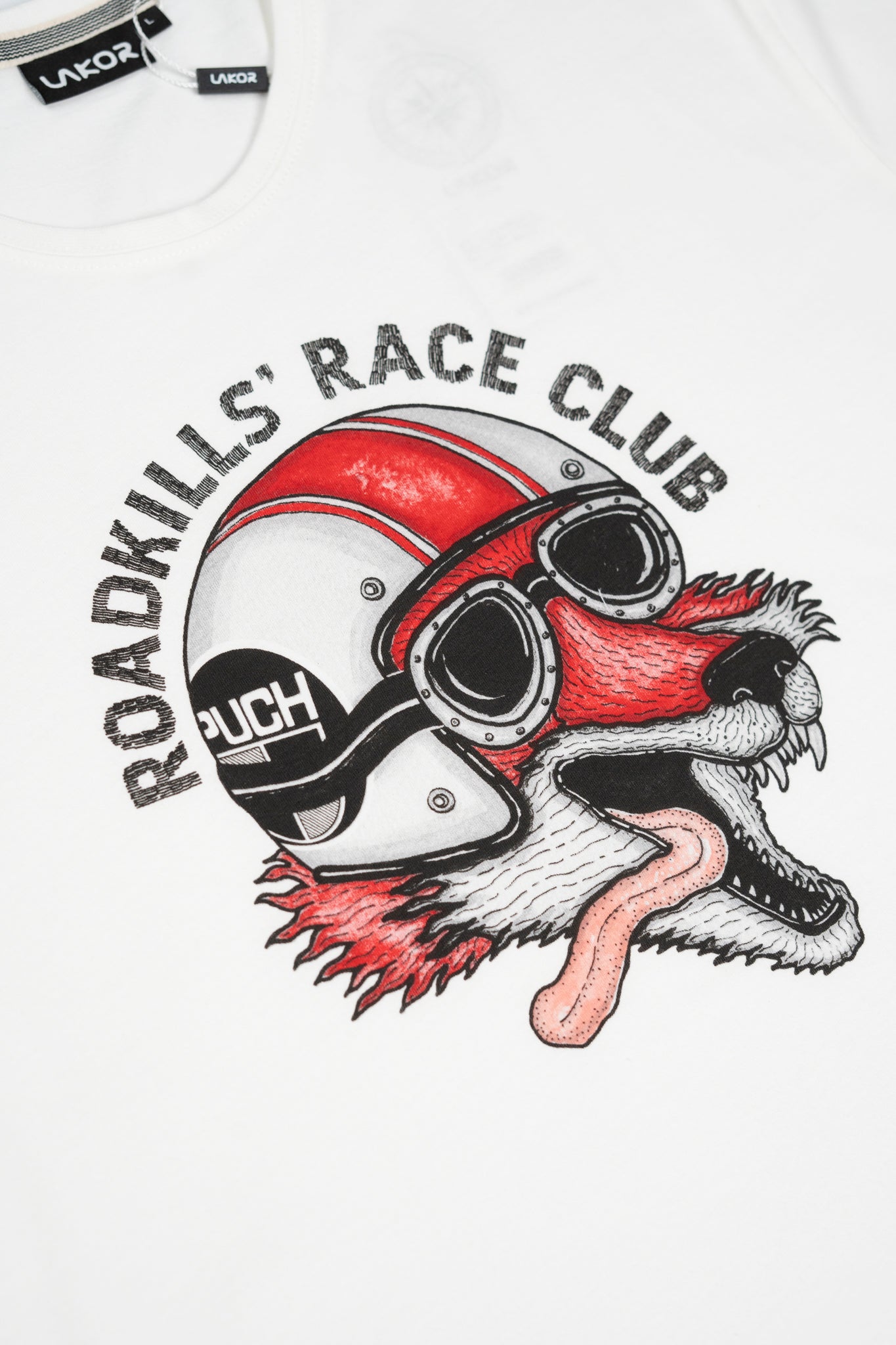 Roadkills' Race Club T-shirt (Star White)