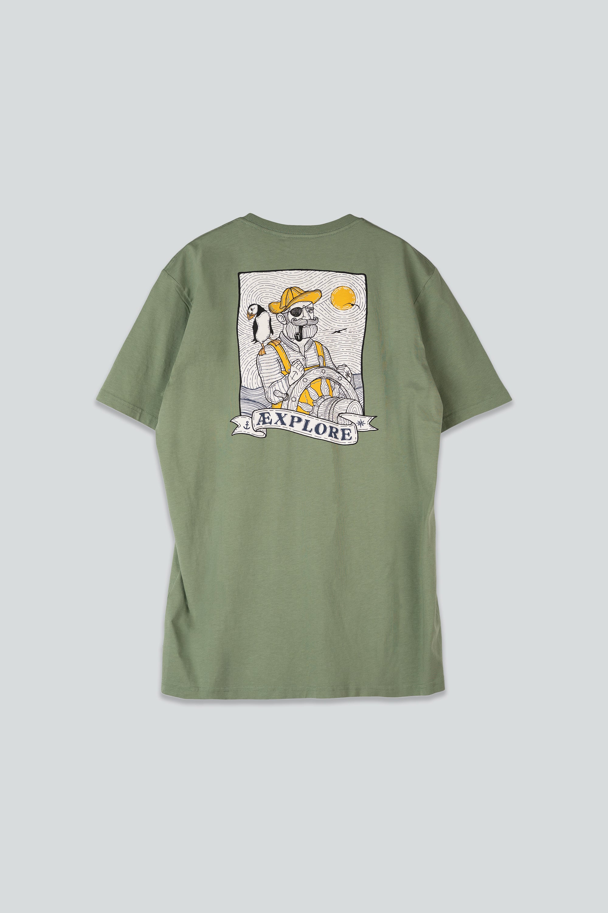LAKOR Sea Parrot & Shipster Back T-shirt T-Shirt Sea Spray