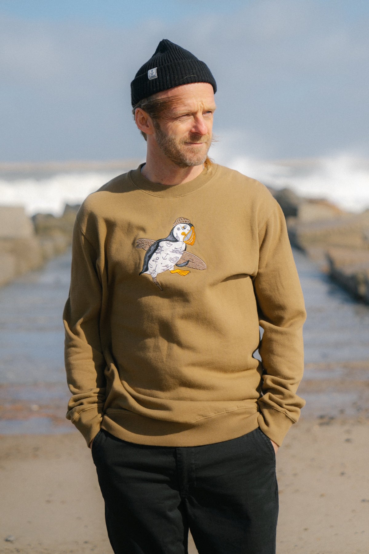 LAKOR Sea Parrot Surf Crewneck Sweatshirt Kangaroo