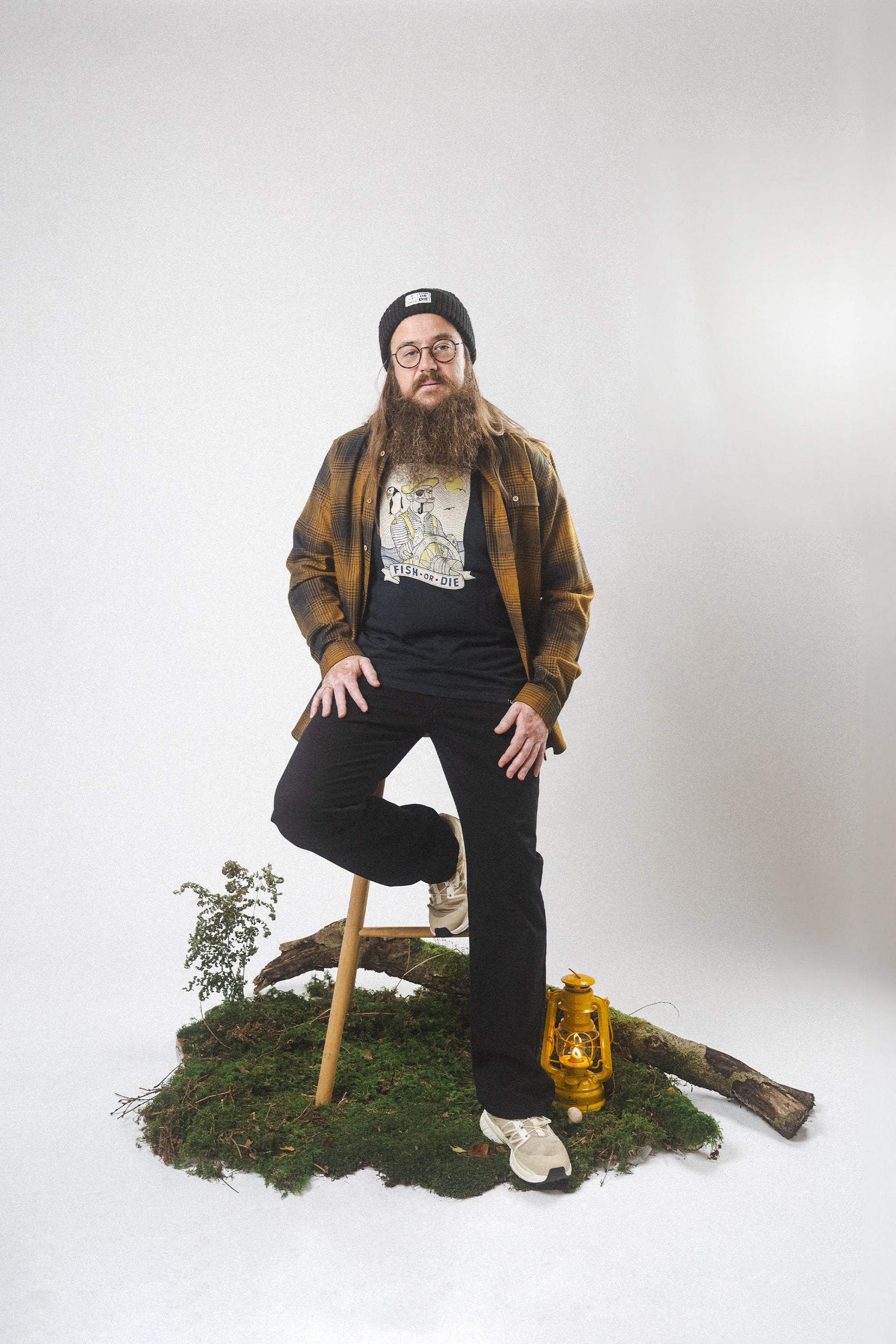 LAKOR Seaparrot & Shipster T-shirt T-Shirt Moonless Night