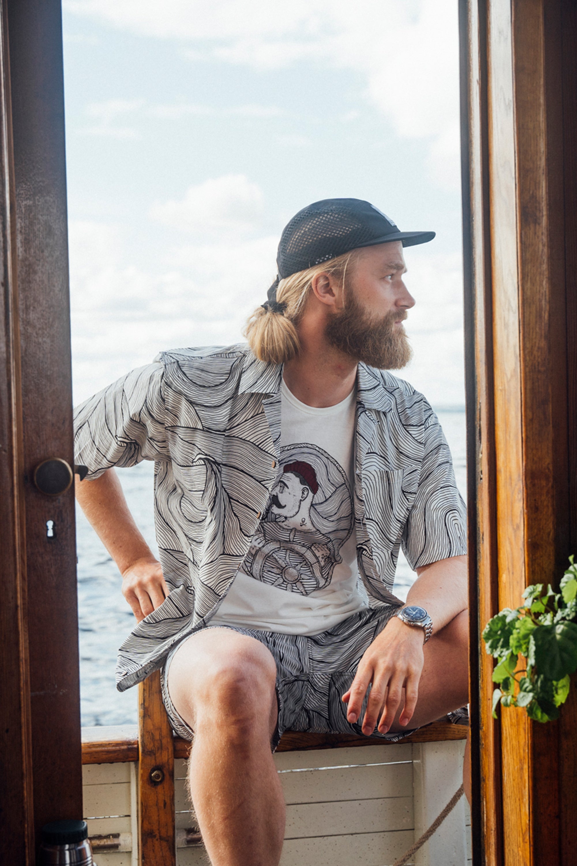 Seaway Swim Shorts - Moonless Night