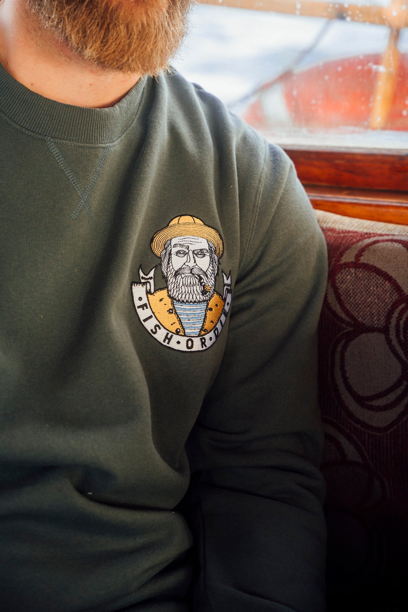 Serious Sailor Crewneck - Urban Chic