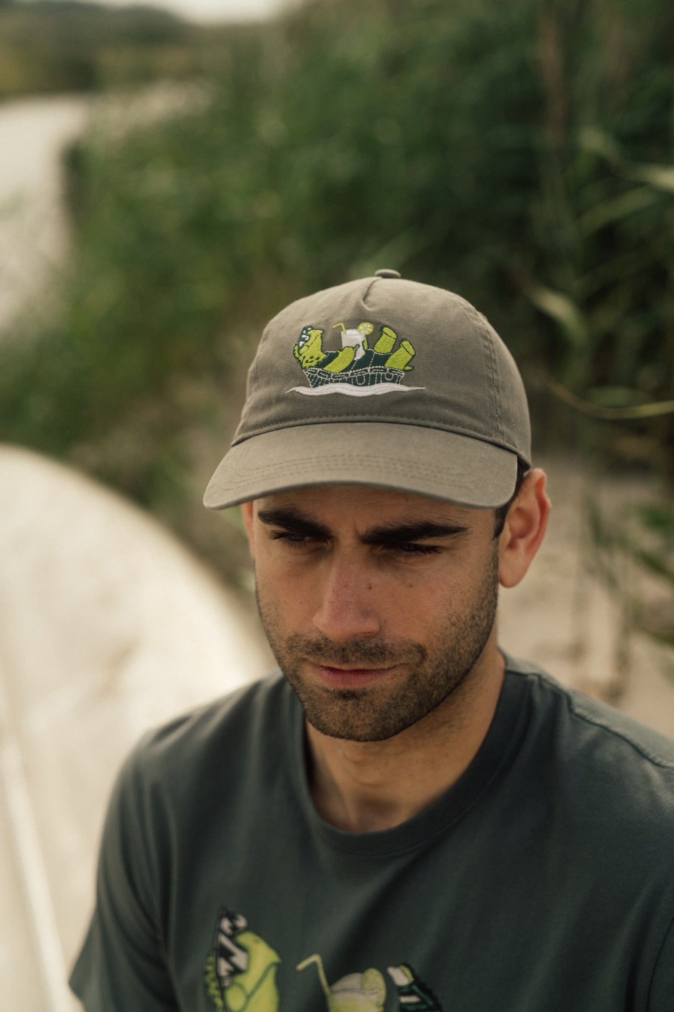 LAKOR Slow Flow Baseball Cap Headwear Army