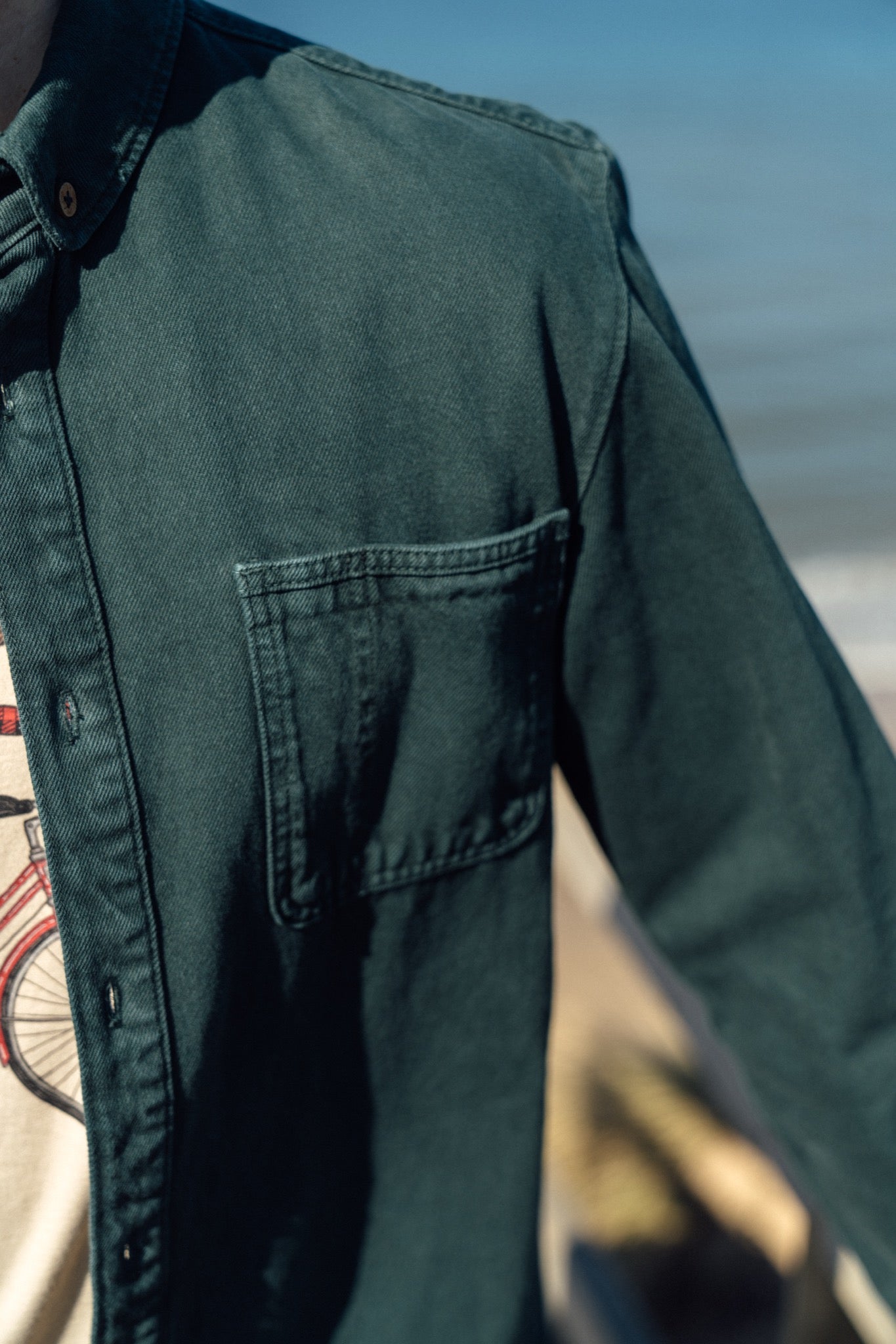 LAKOR Spork Overshirt Overshirt Green Gables