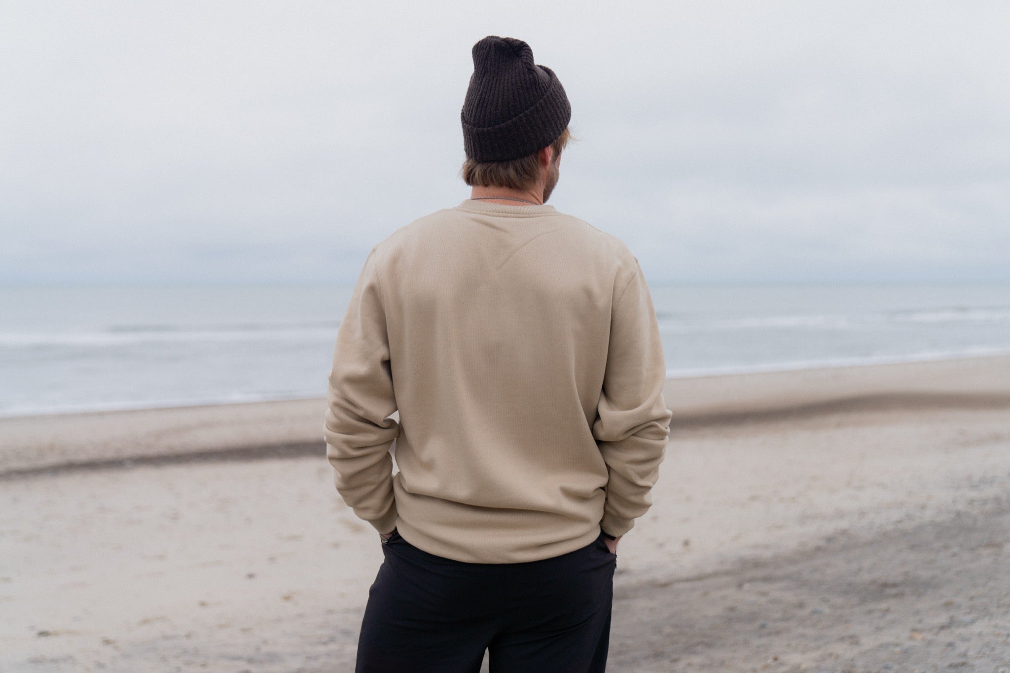 LAKOR The Smoking Salmon Crewneck Sweatshirt White Pepper