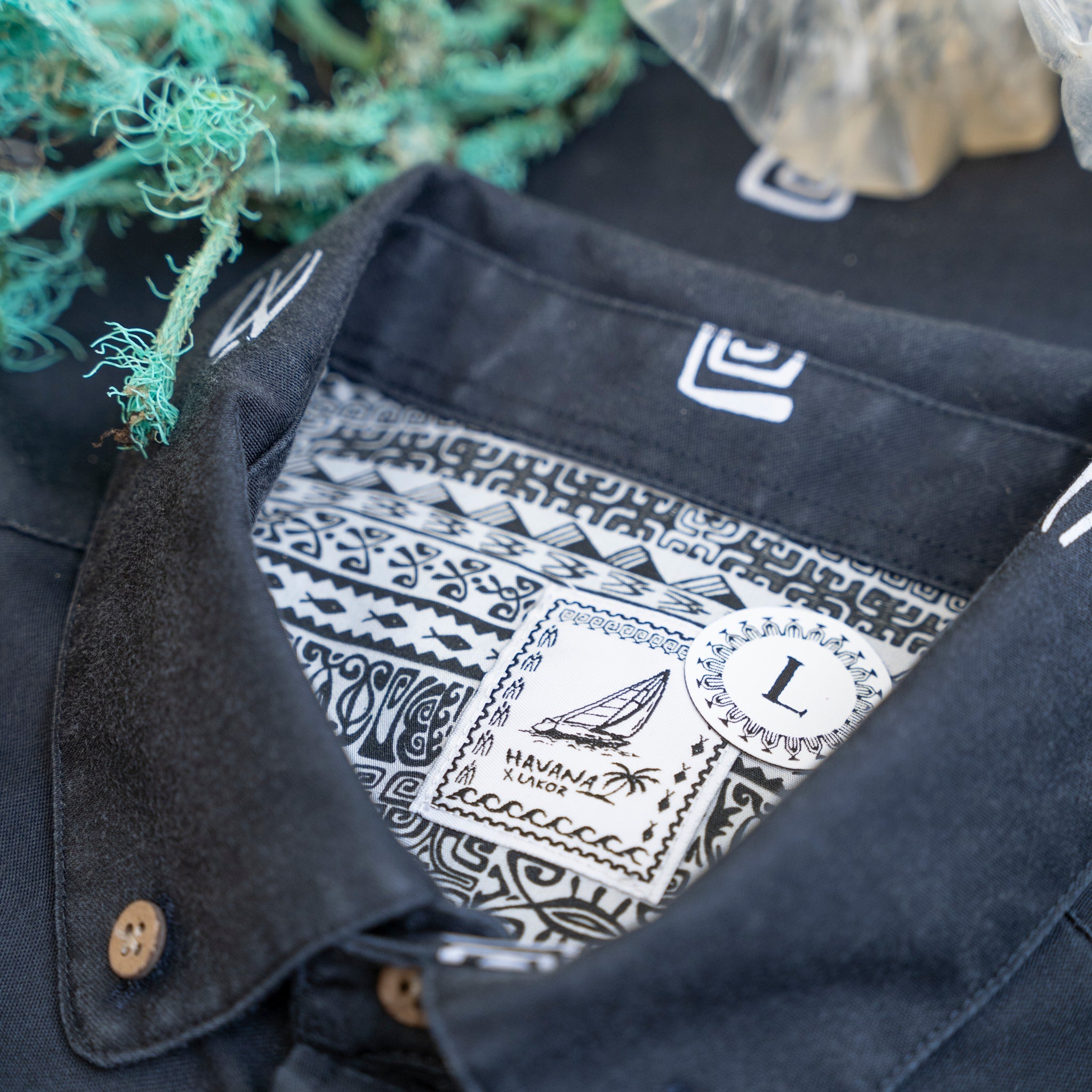 LAKOR Theis Shirt Short Sleeve Shirt Black